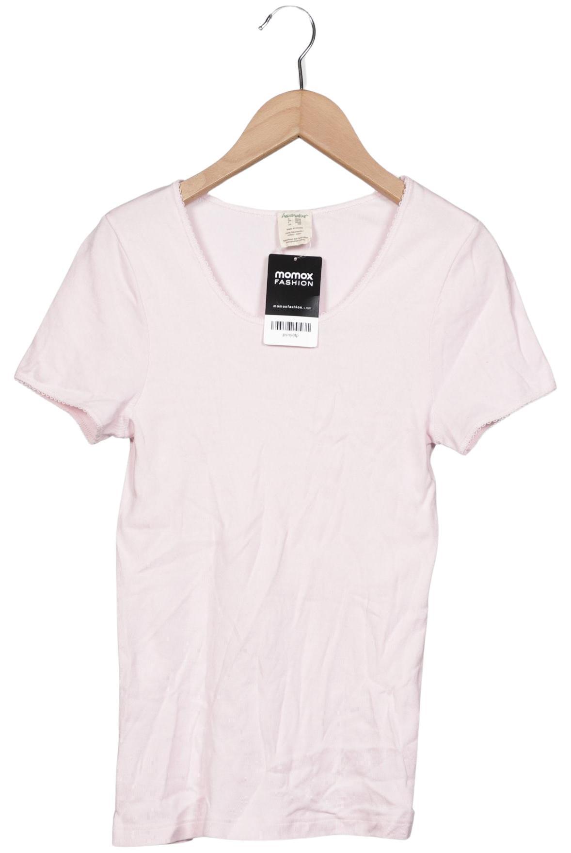 

hessnatur Damen T-Shirt, pink, Gr. 36