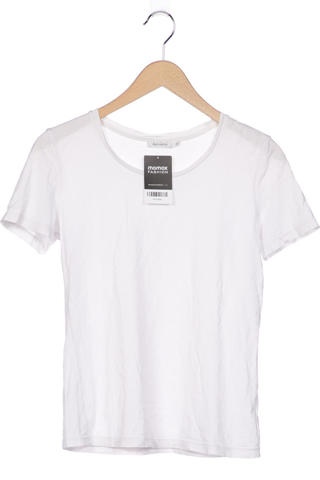 

hessnatur Damen T-Shirt, weiß, Gr. 36