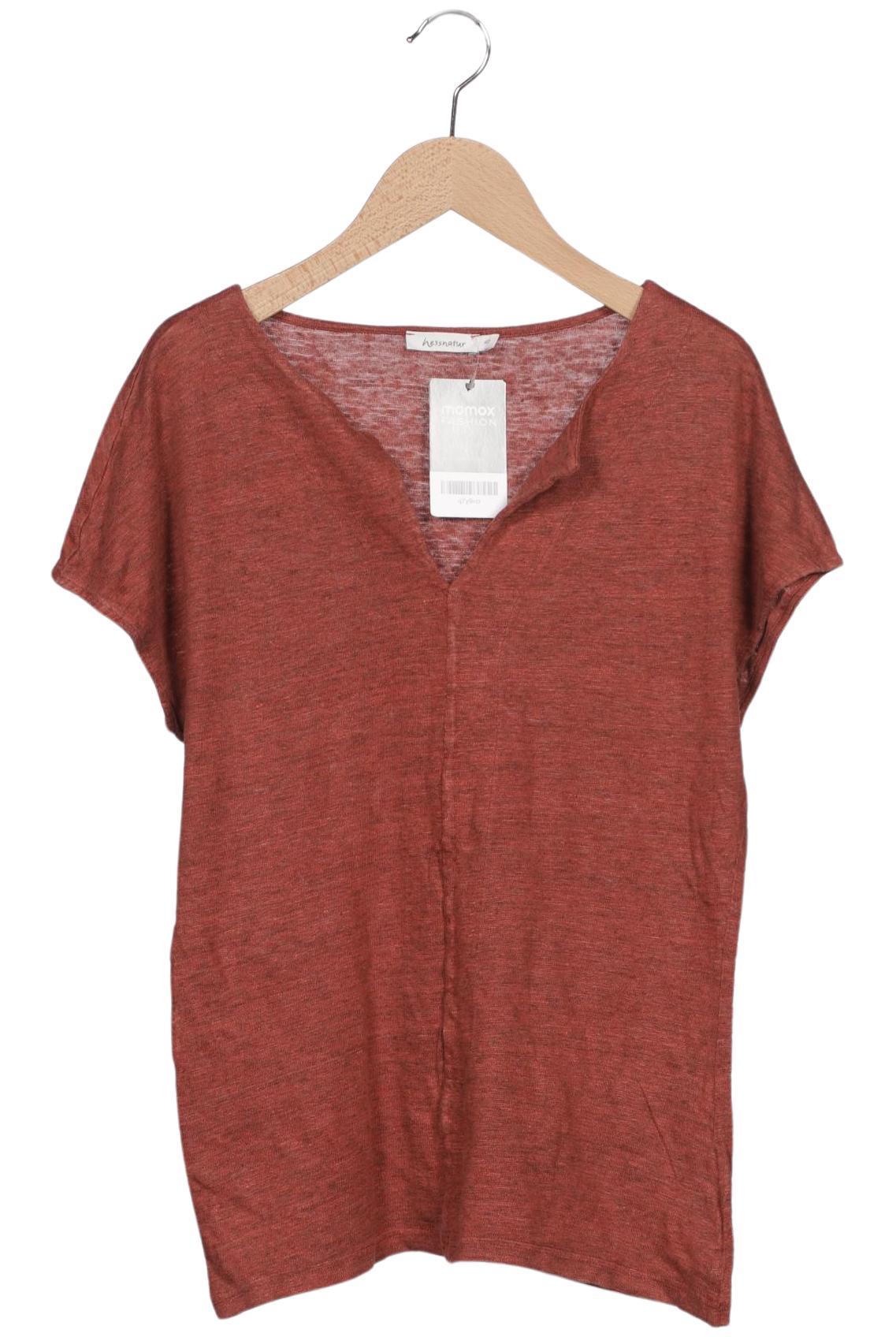 

hessnatur Damen T-Shirt, rot, Gr. 40