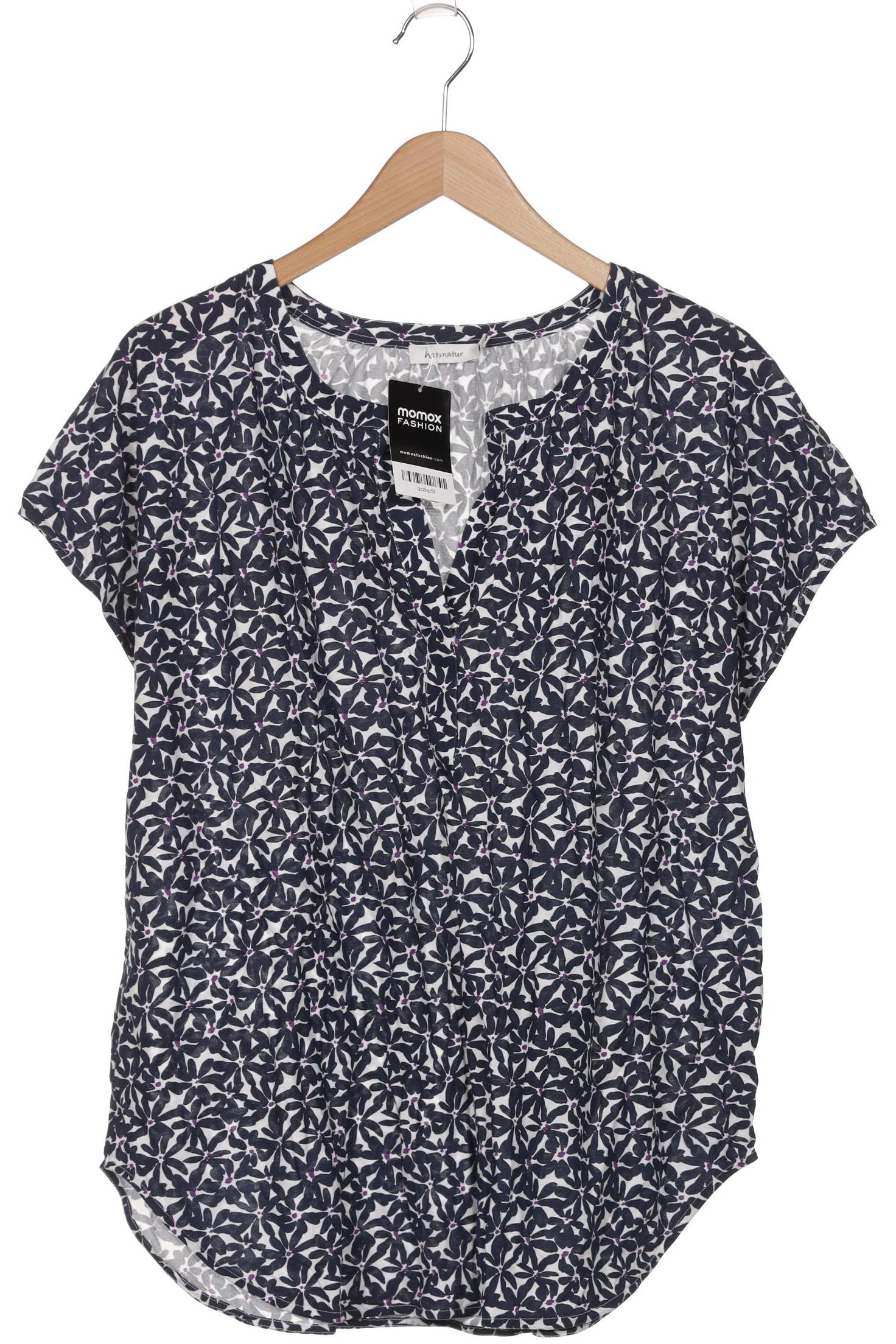 

hessnatur Damen T-Shirt, marineblau, Gr. 48