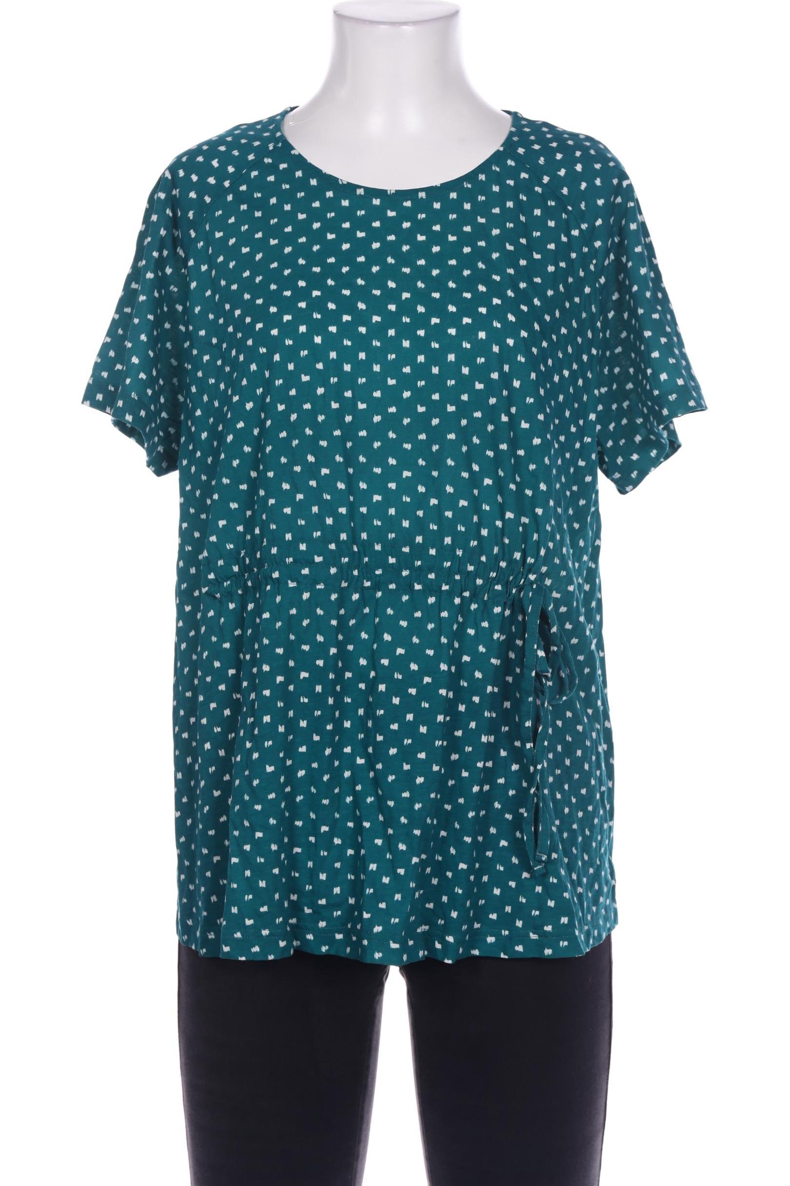 

hessnatur Damen T-Shirt, türkis, Gr. 38