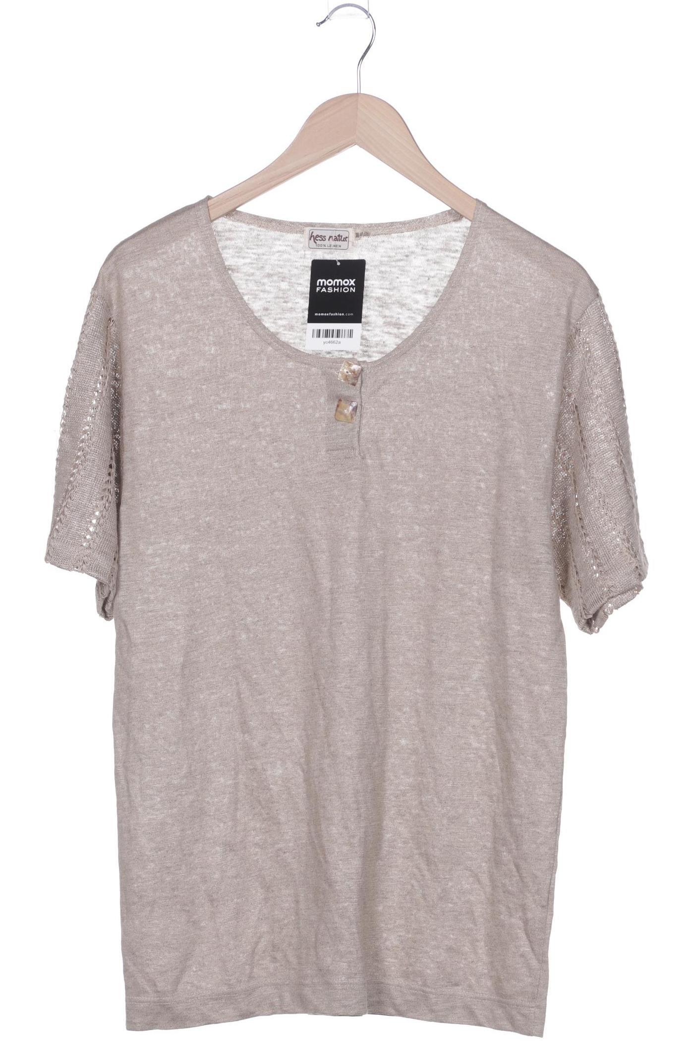 

hessnatur Damen T-Shirt, beige, Gr. 38