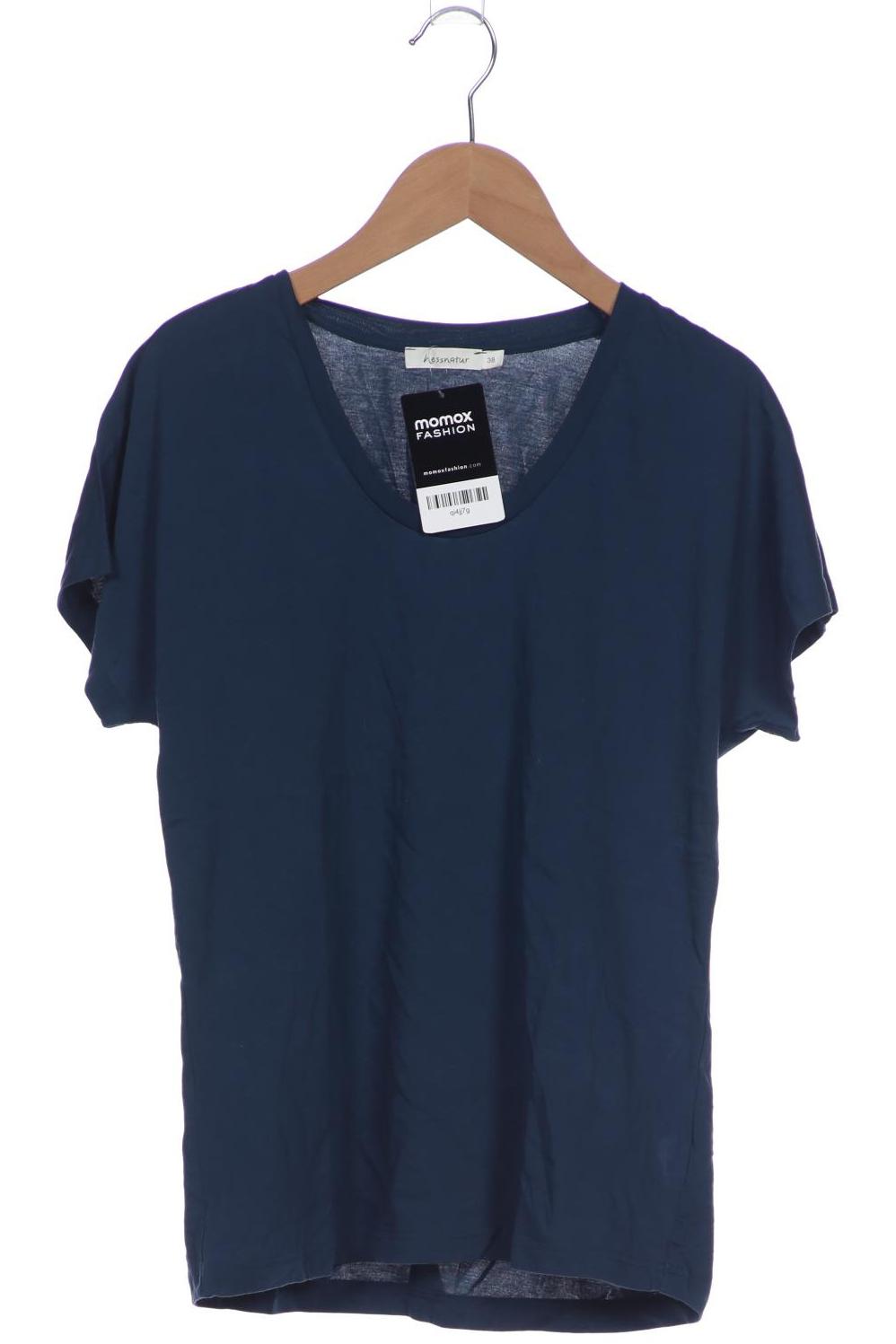 

hessnatur Damen T-Shirt, blau, Gr. 38