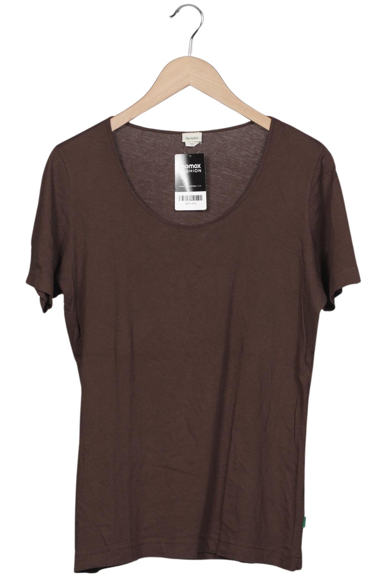

hessnatur Damen T-Shirt, braun, Gr. 40