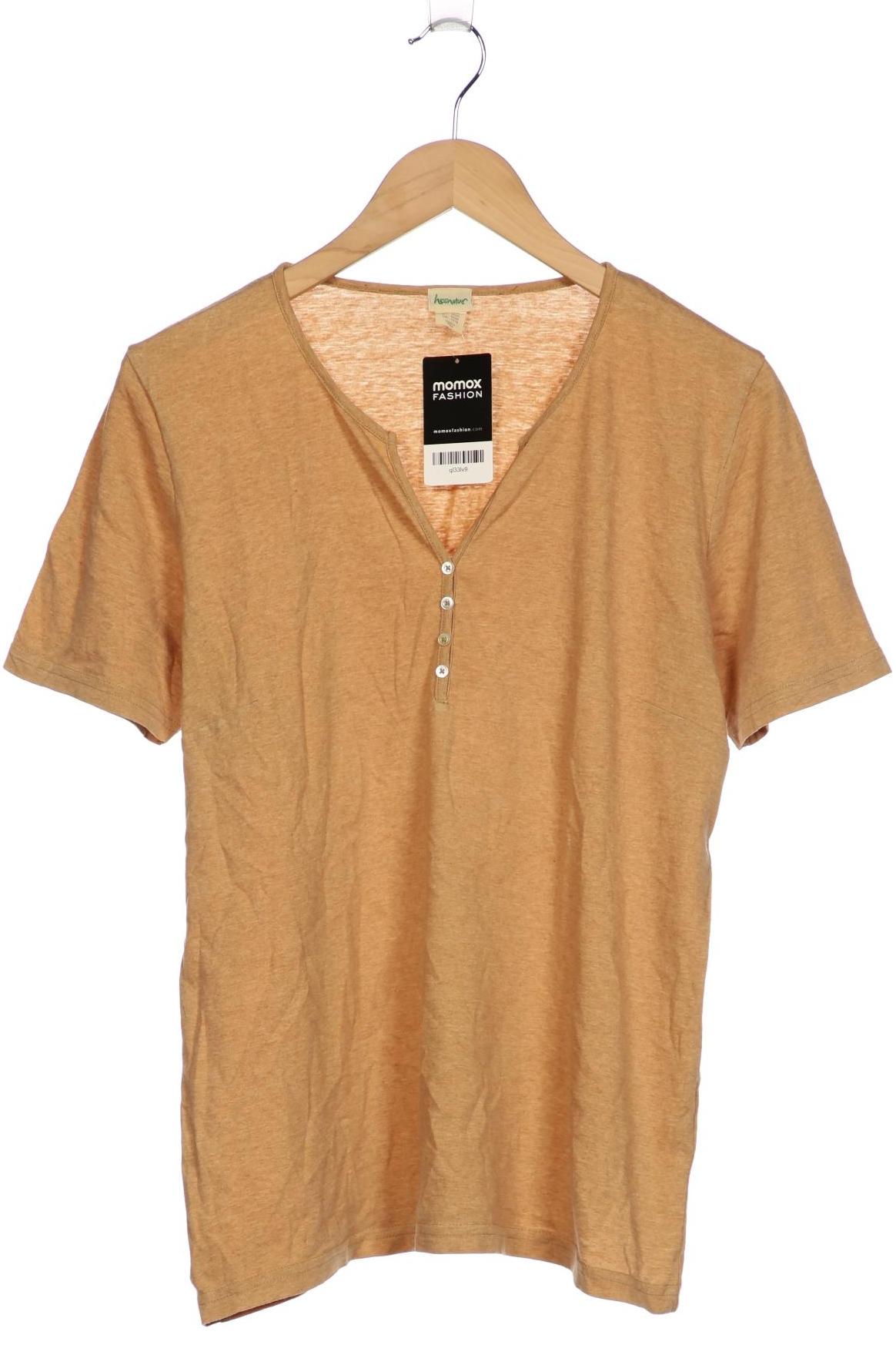 

hessnatur Damen T-Shirt, beige, Gr. 44