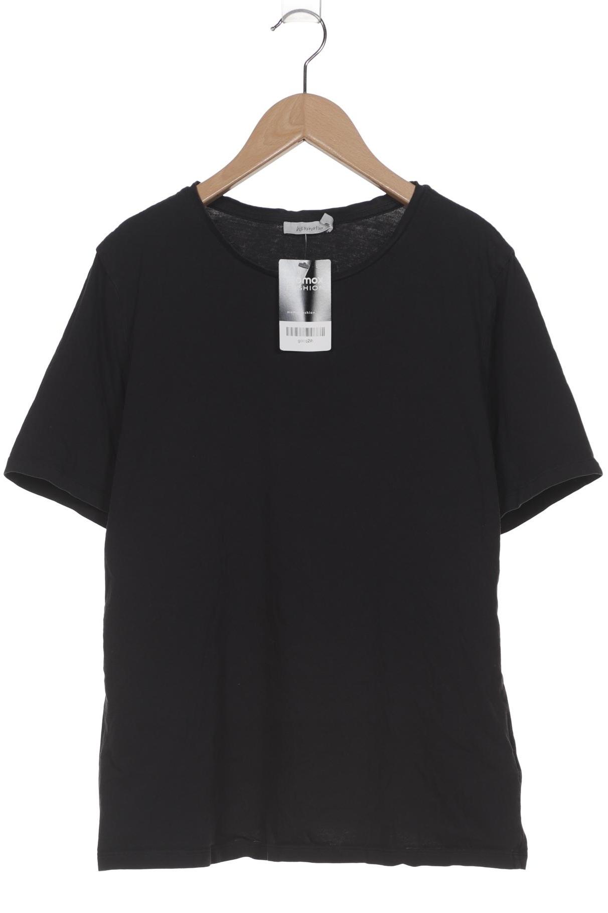 

hessnatur Damen T-Shirt, schwarz, Gr. 46