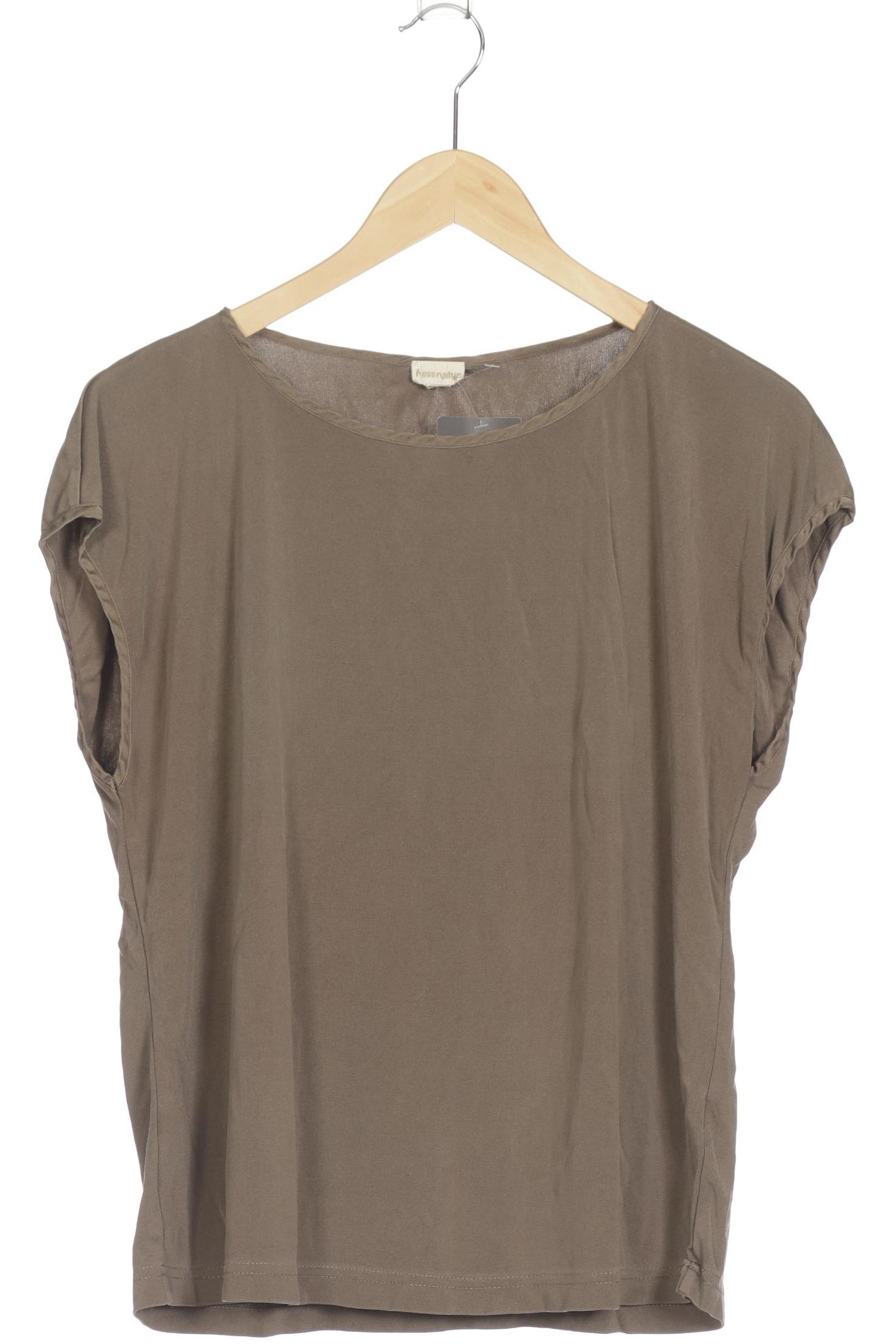 

hessnatur Damen T-Shirt, braun, Gr. 44