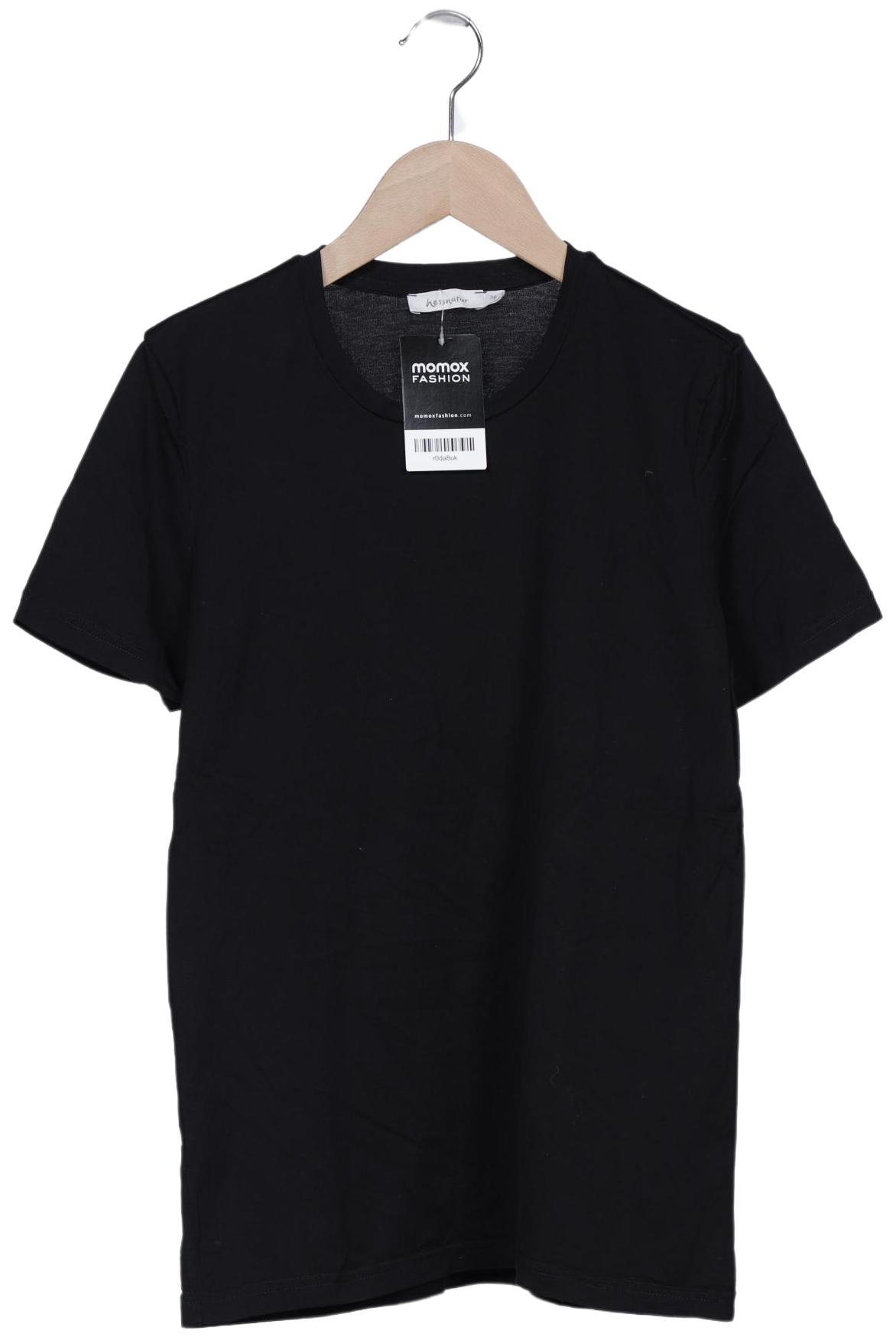 

hessnatur Damen T-Shirt, schwarz, Gr. 36