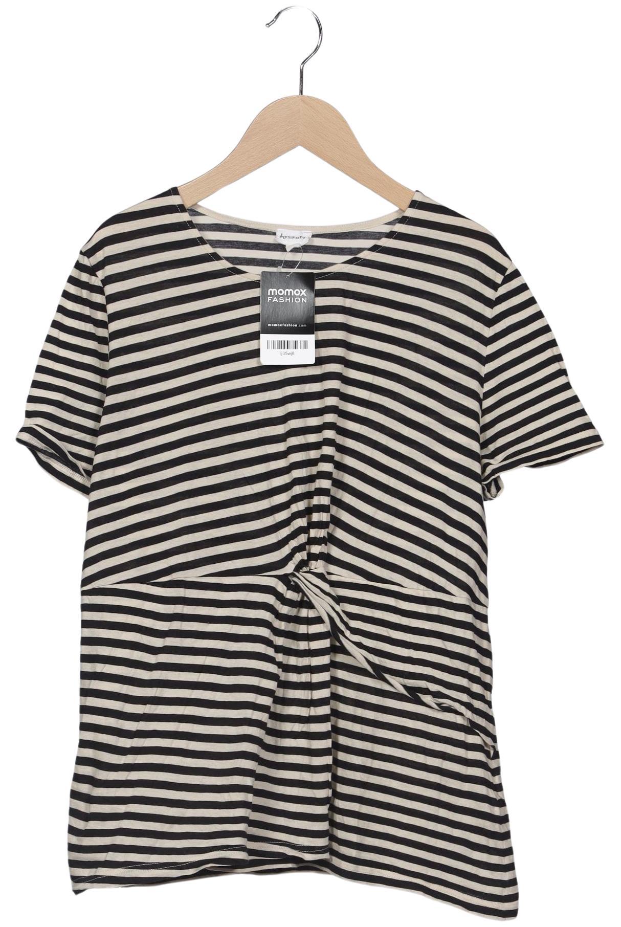 

hessnatur Damen T-Shirt, schwarz, Gr. 46