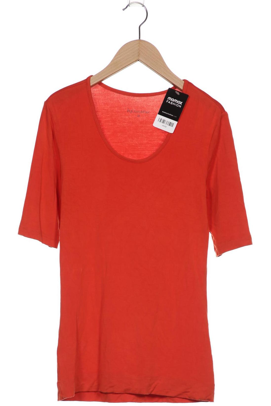

hessnatur Damen T-Shirt, orange, Gr. 38