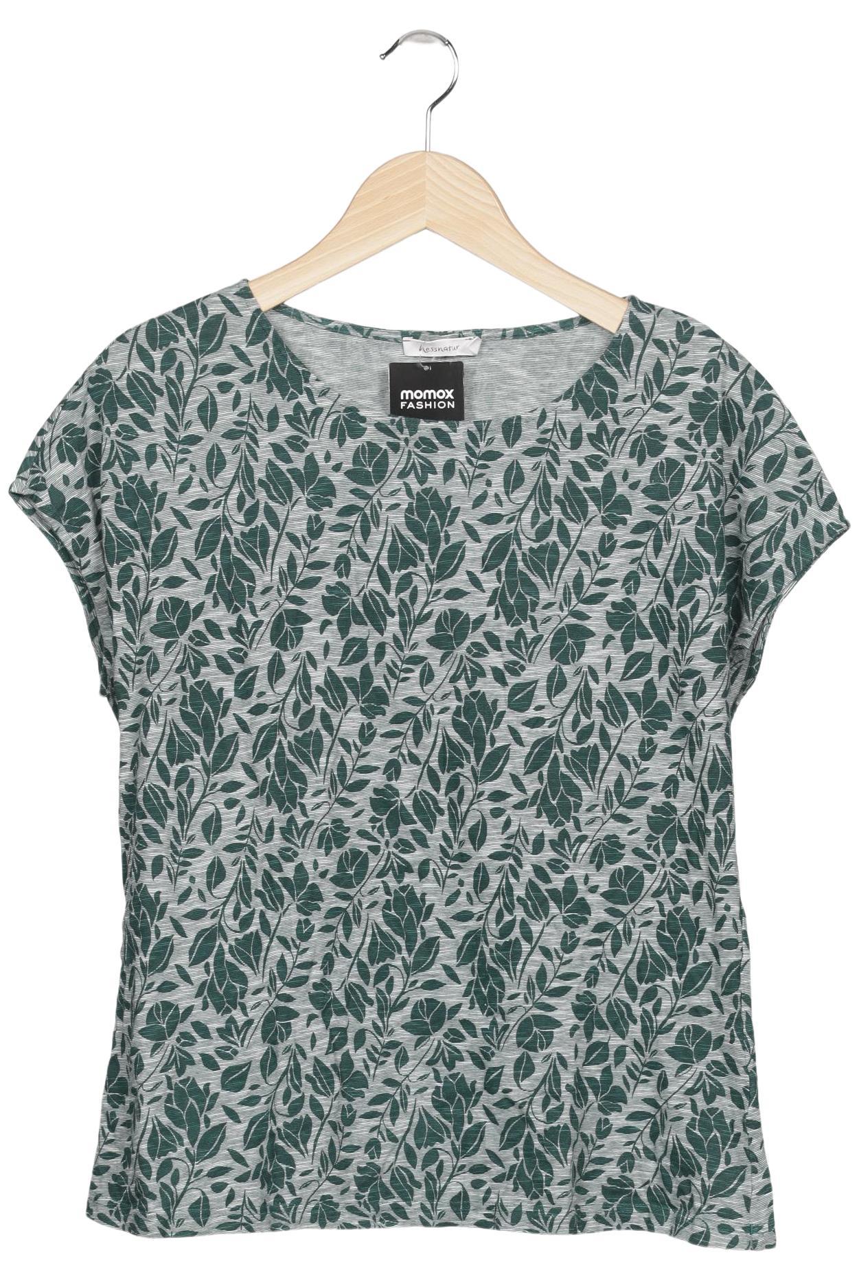 

hessnatur Damen T-Shirt, grün, Gr. 44