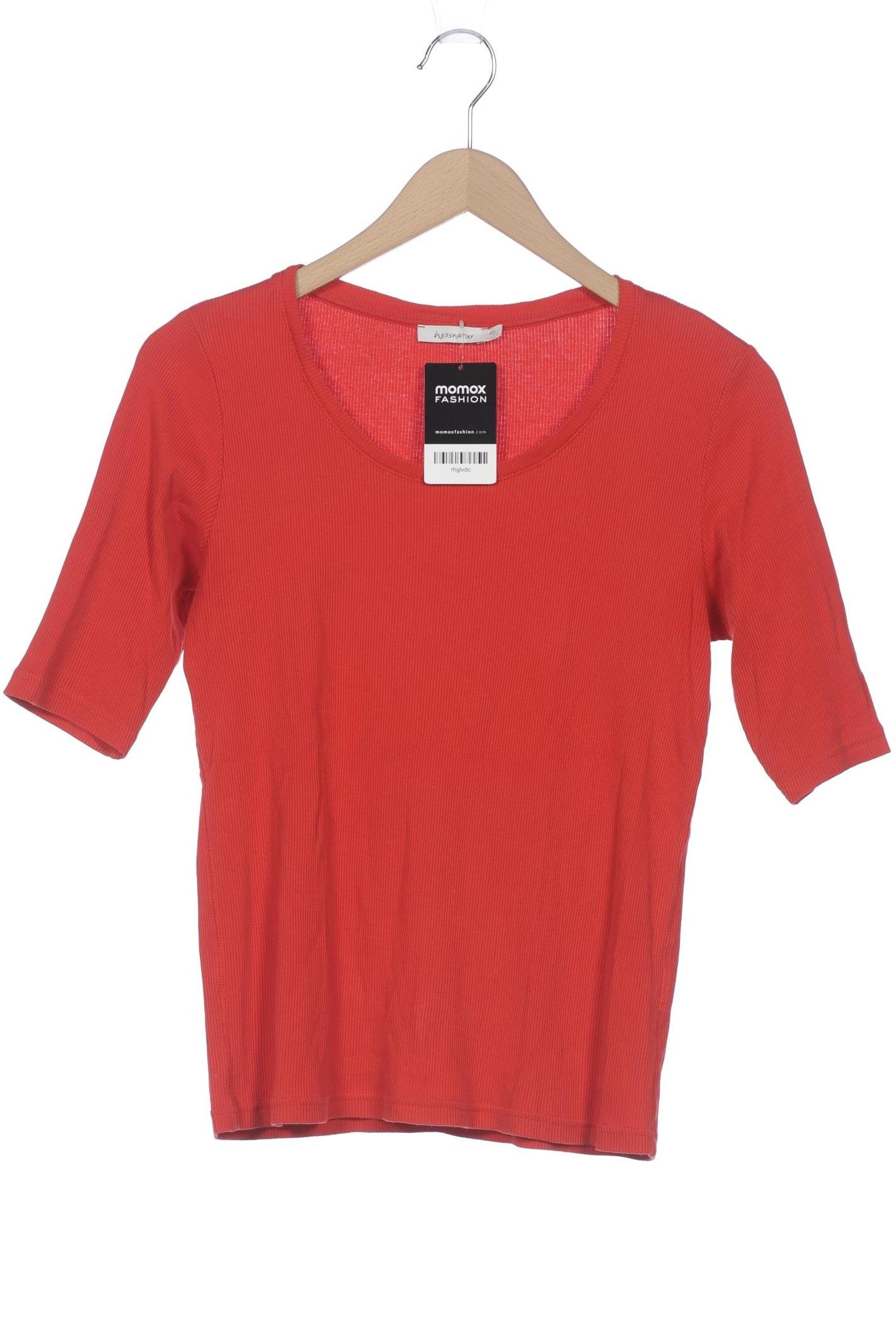 

hessnatur Damen T-Shirt, rot, Gr. 40