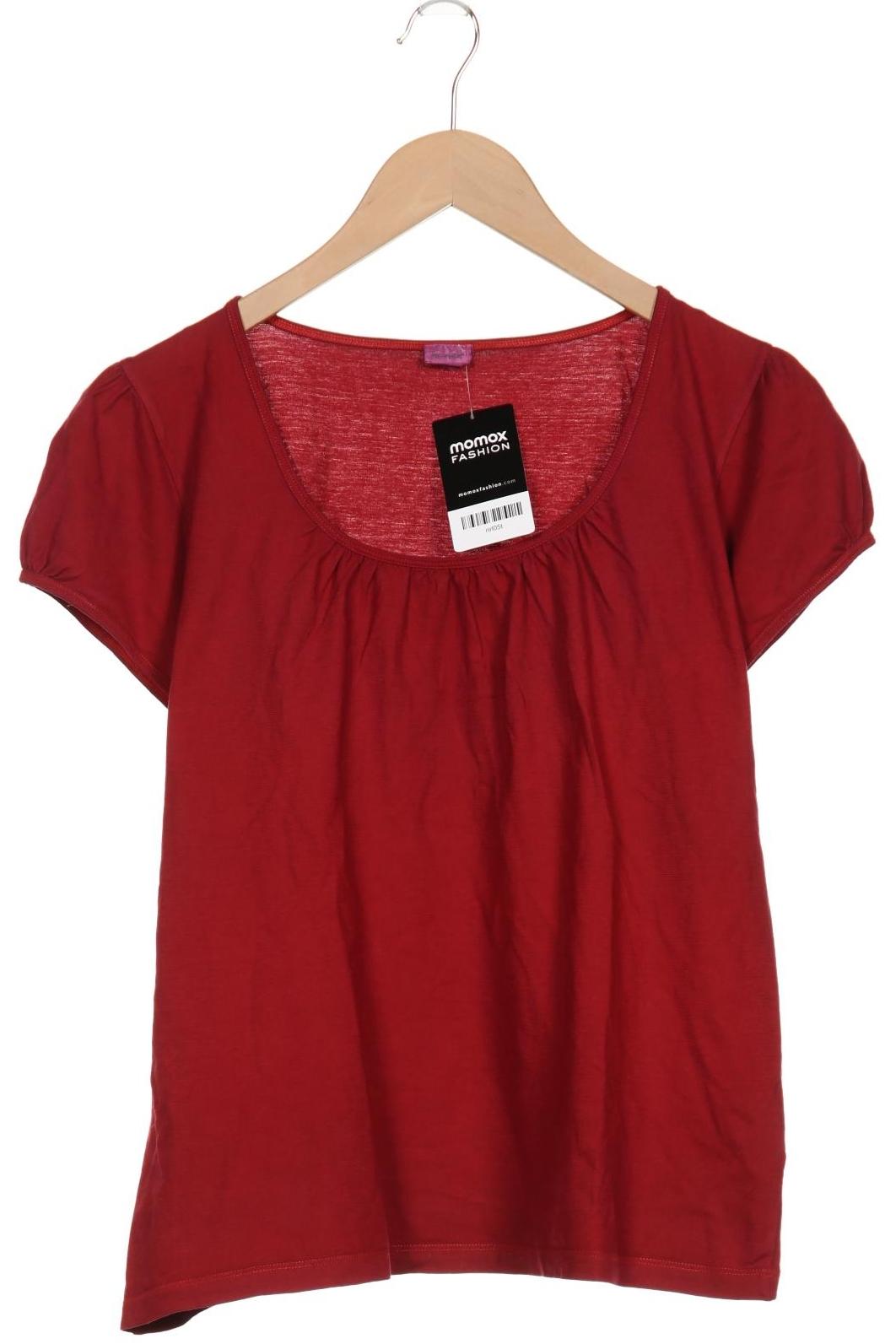 

hessnatur Damen T-Shirt, bordeaux, Gr. 40