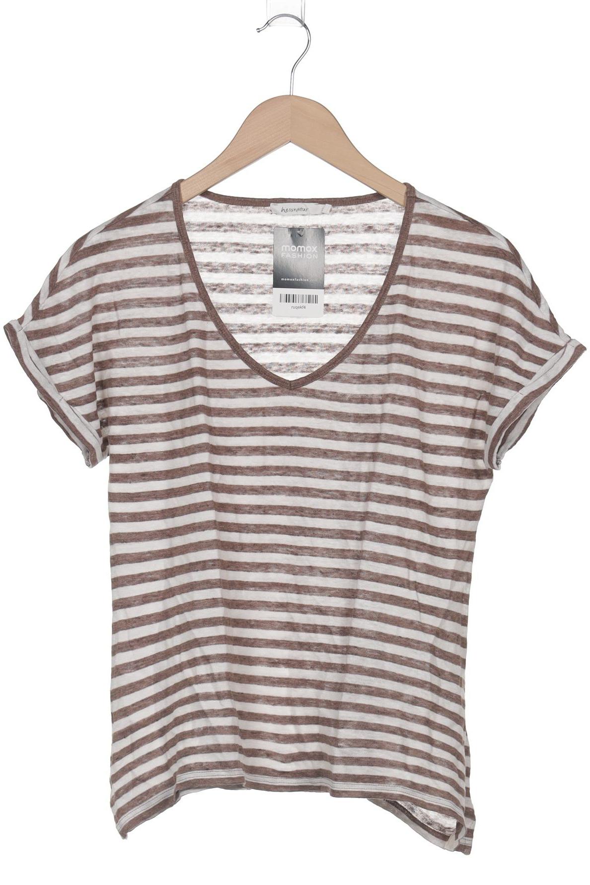 

hessnatur Damen T-Shirt, braun, Gr. 38