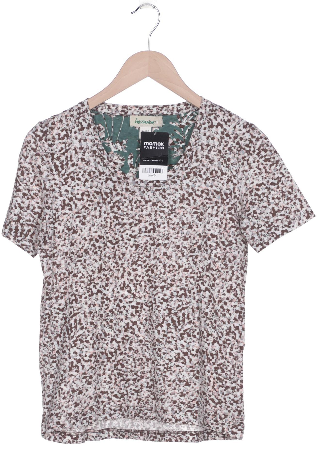 

hessnatur Damen T-Shirt, braun, Gr. 36
