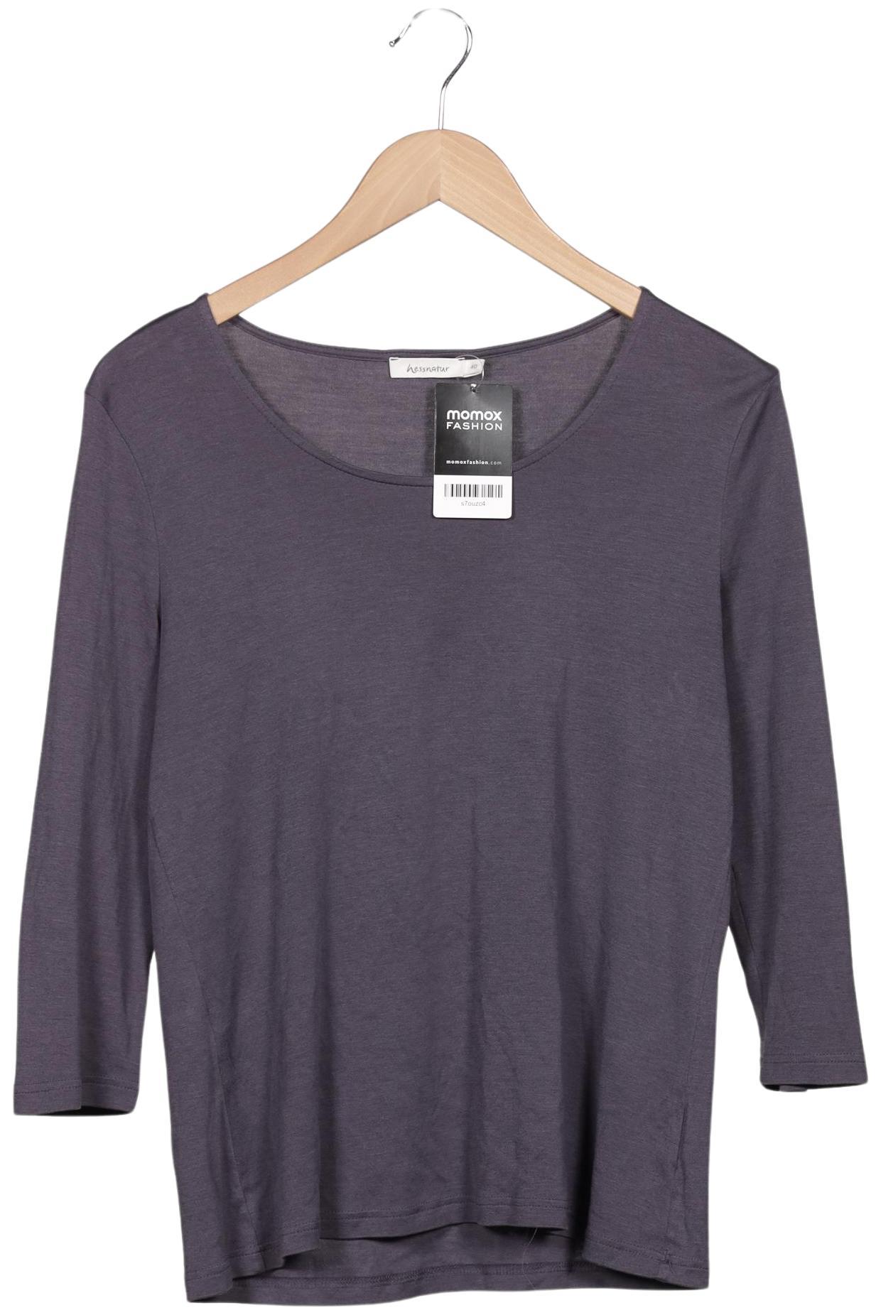 

hessnatur Damen T-Shirt, marineblau, Gr. 40