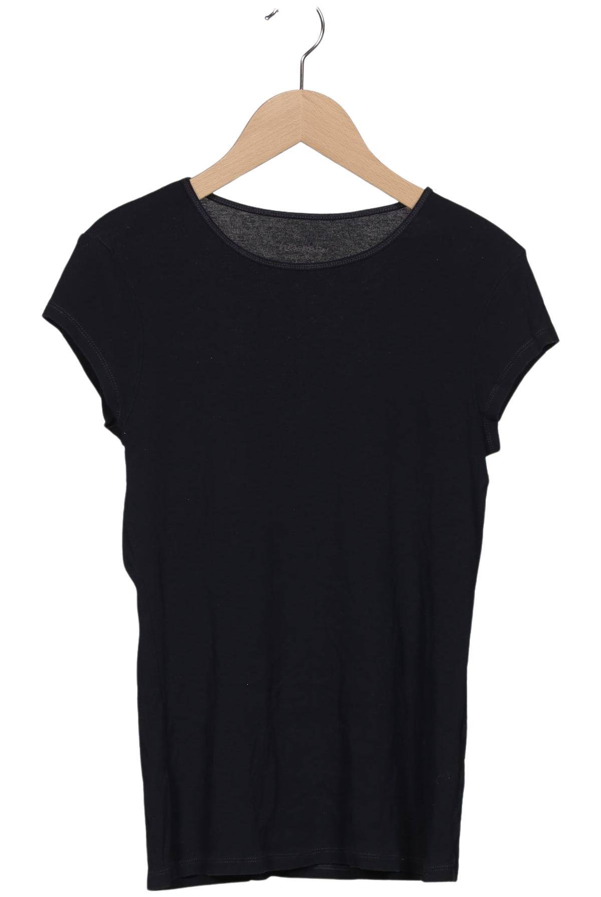 

hessnatur Damen T-Shirt, schwarz, Gr. 38