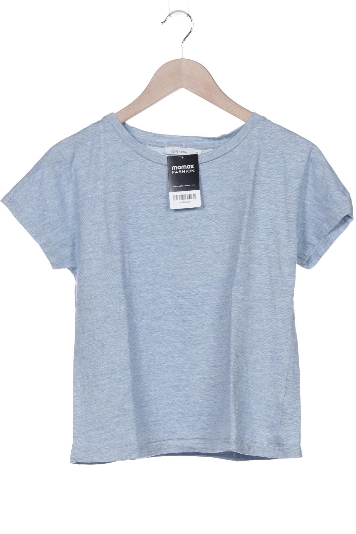 

hessnatur Damen T-Shirt, hellblau, Gr. 36