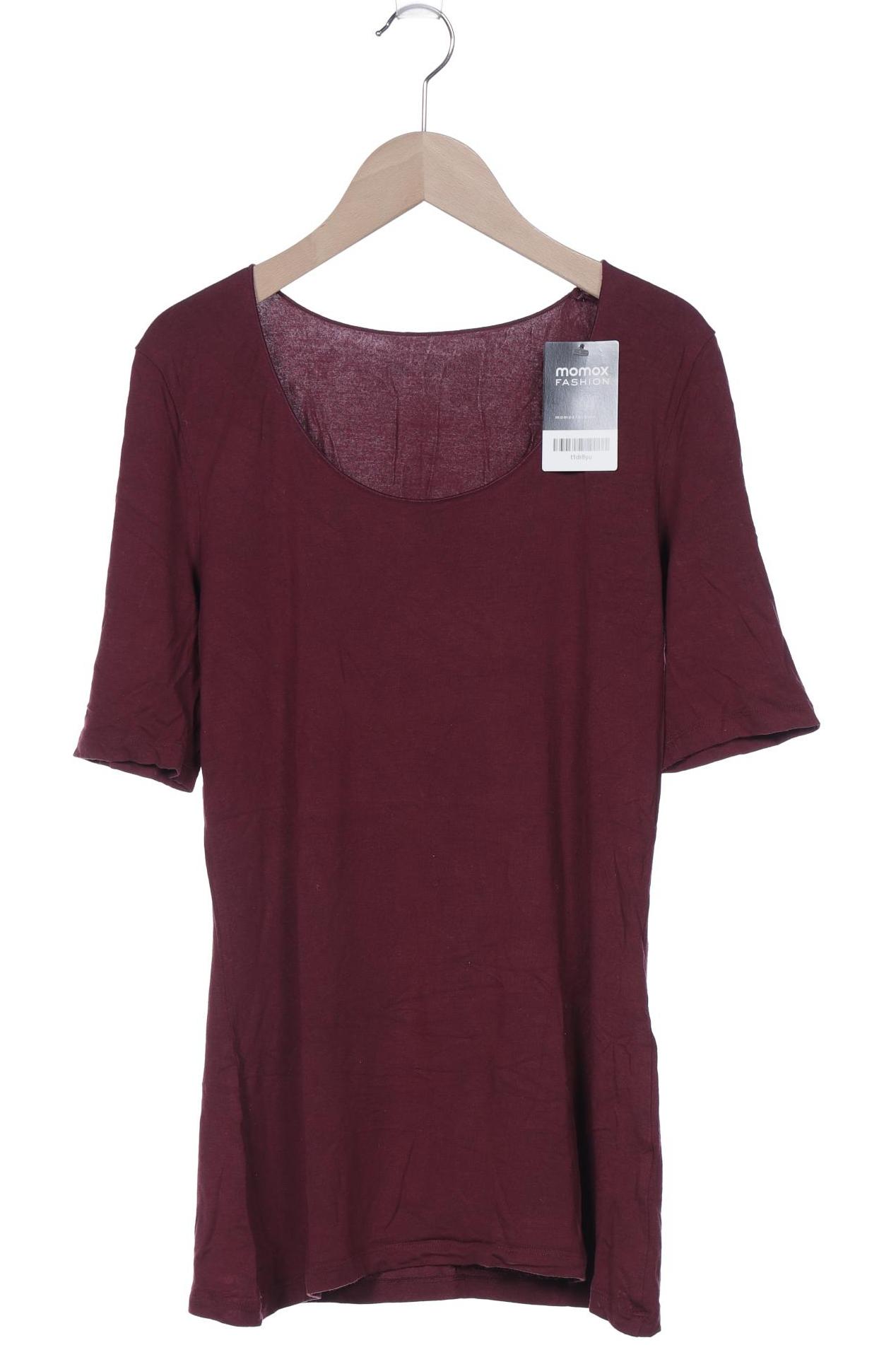 

hessnatur Damen T-Shirt, bordeaux, Gr. 38