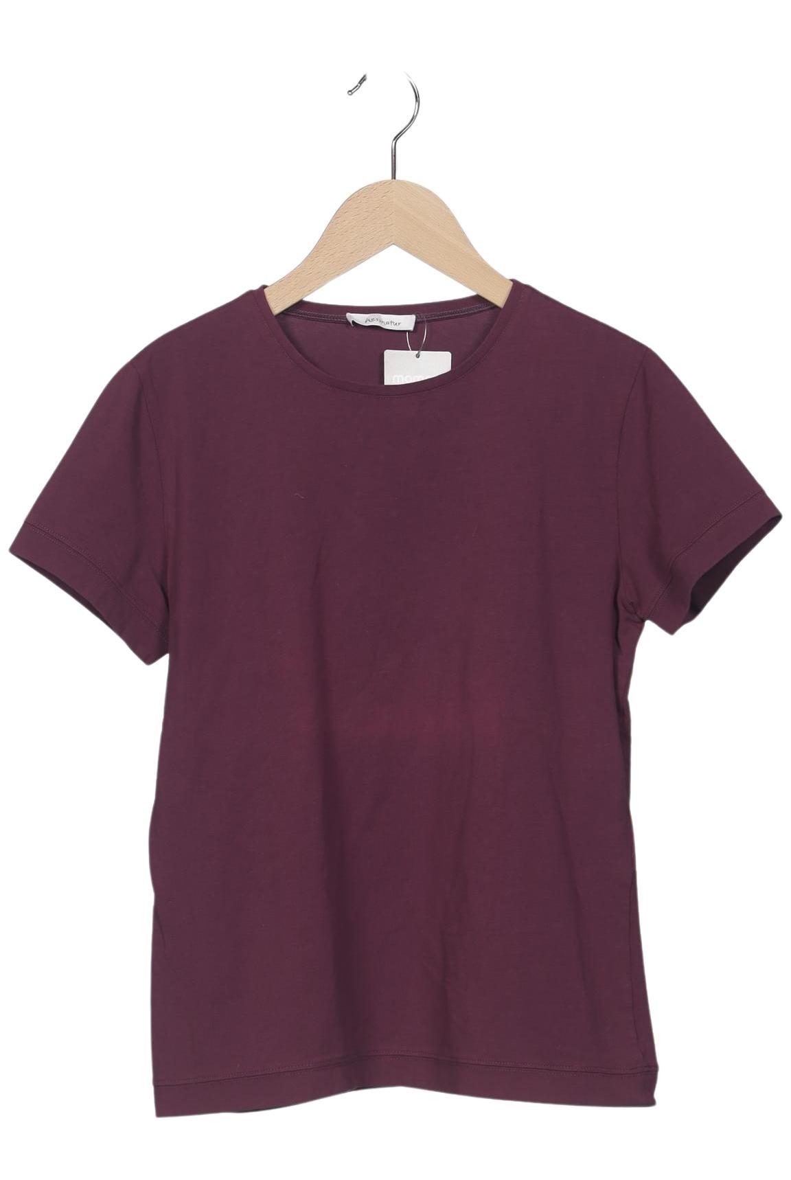 

hessnatur Damen T-Shirt, bordeaux, Gr. 38