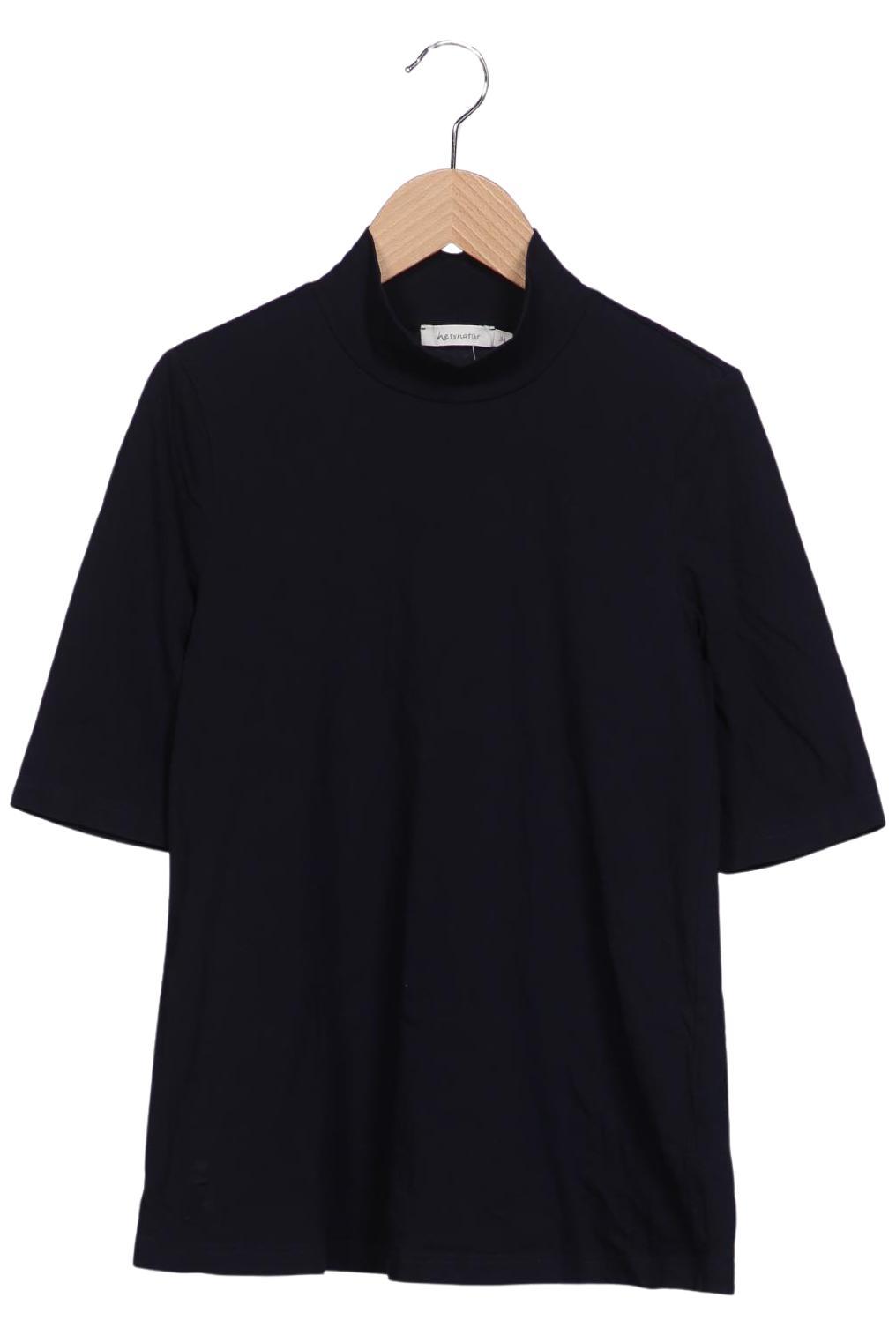 

hessnatur Damen T-Shirt, marineblau, Gr. 34