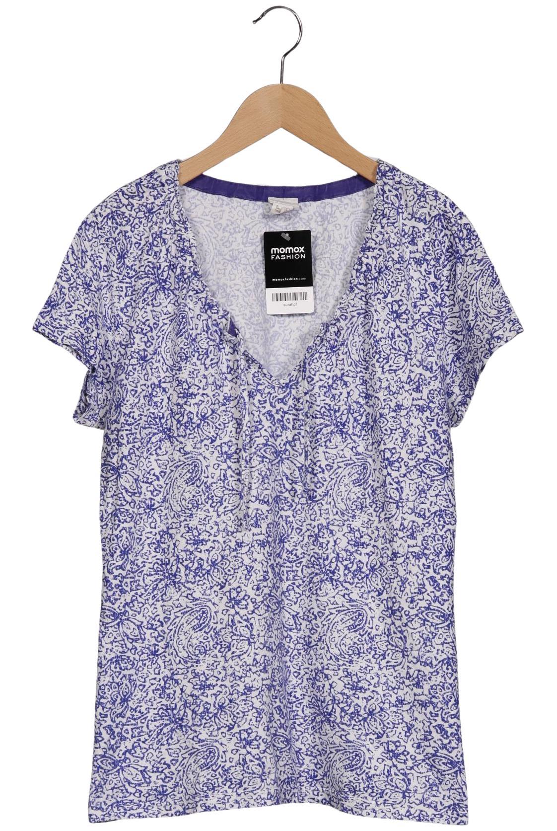 

hessnatur Damen T-Shirt, blau, Gr. 40