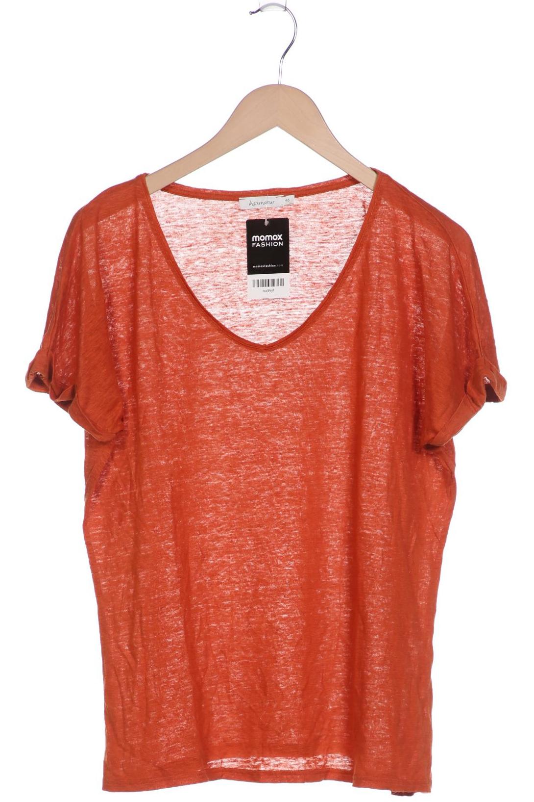 

hessnatur Damen T-Shirt, orange, Gr. 46