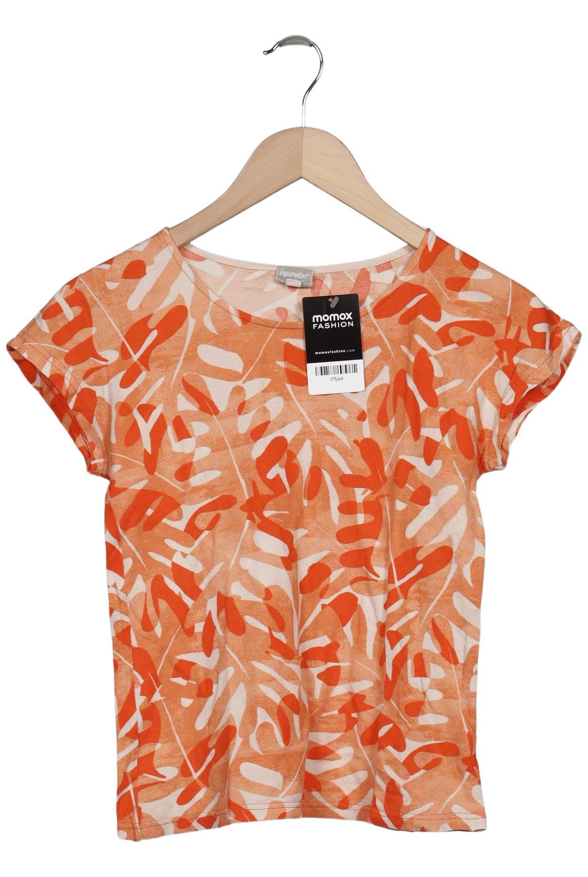 

hessnatur Damen T-Shirt, orange, Gr. 34