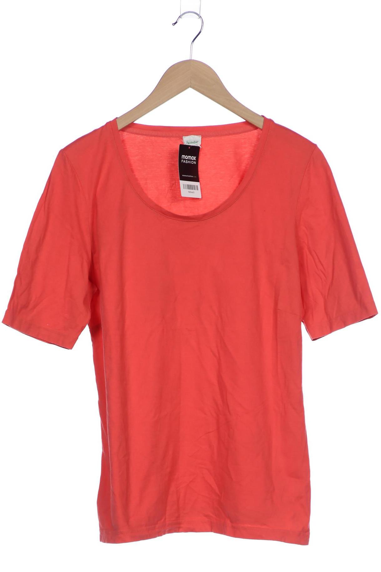 

hessnatur Damen T-Shirt, rot, Gr. 42
