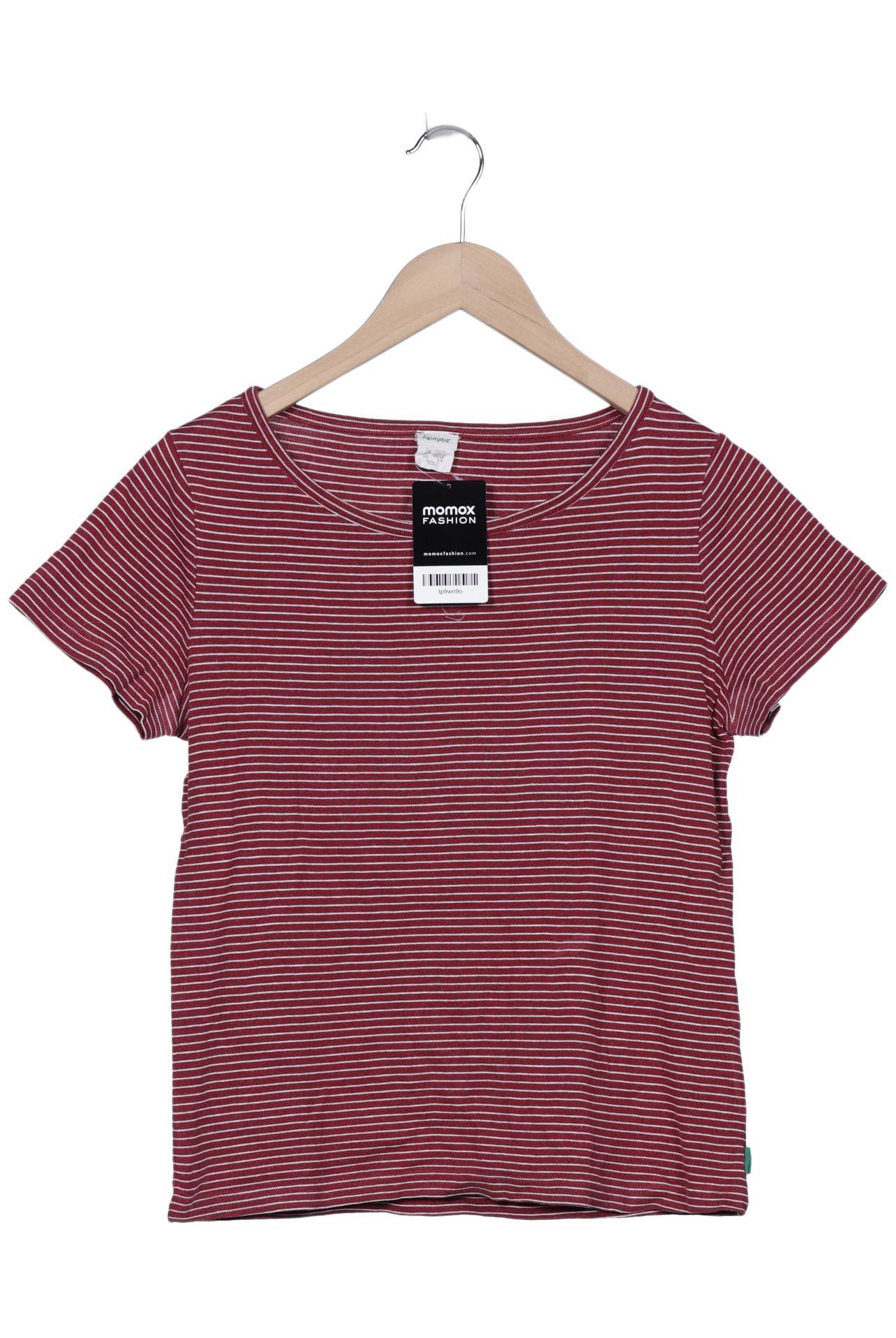 

hessnatur Damen T-Shirt, rot, Gr. 36