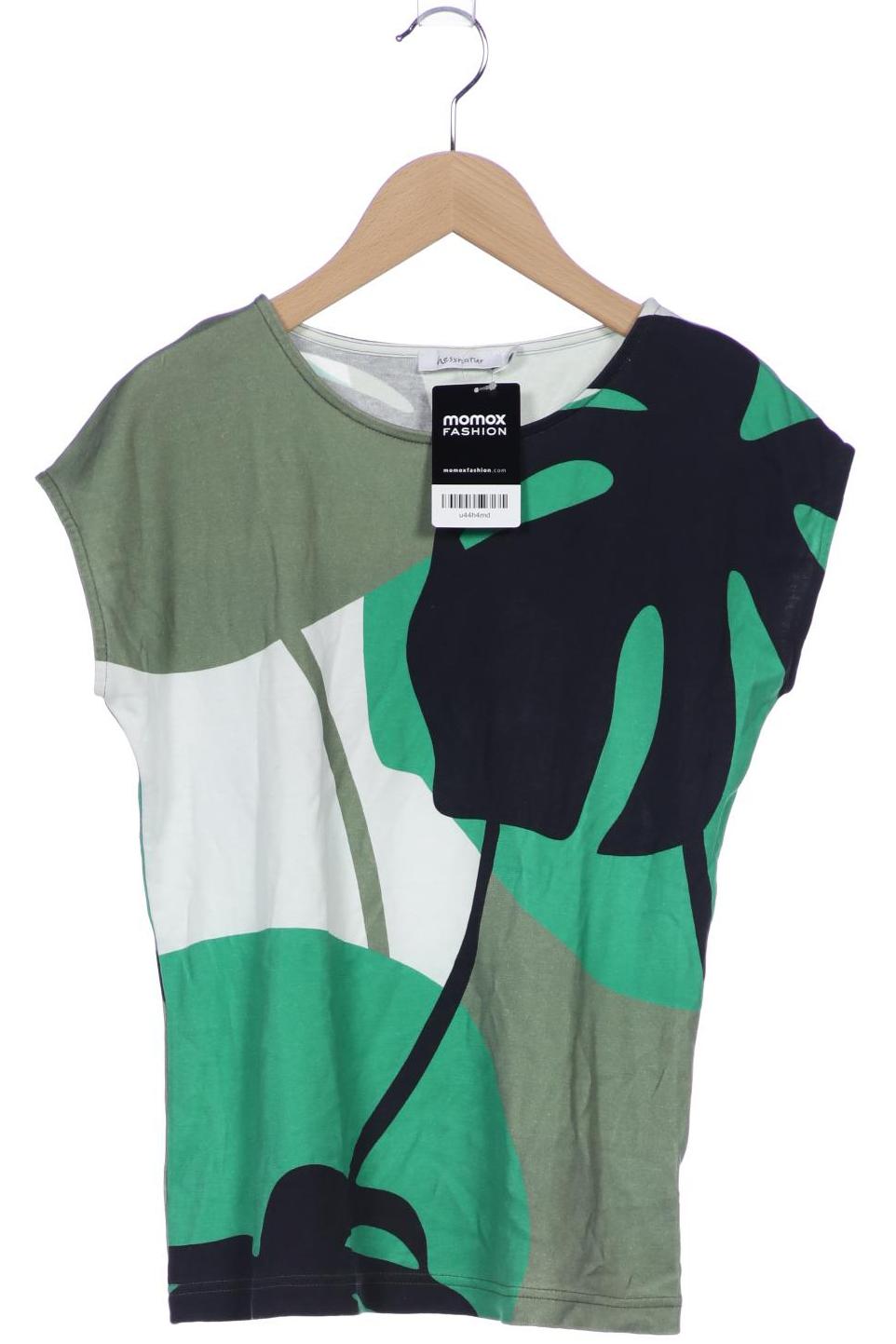 

hessnatur Damen T-Shirt, grün, Gr. 34