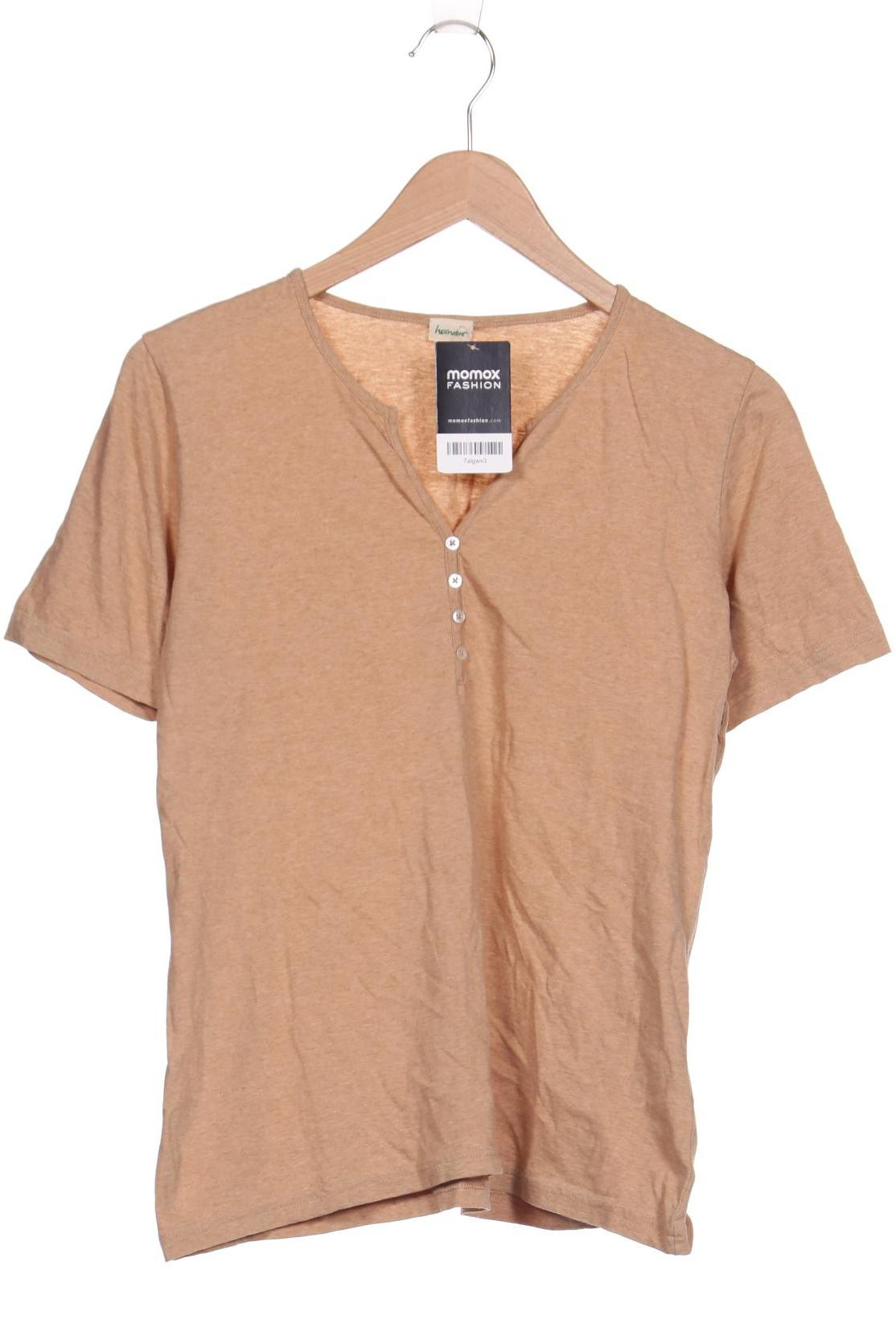 

hessnatur Damen T-Shirt, beige, Gr. 40