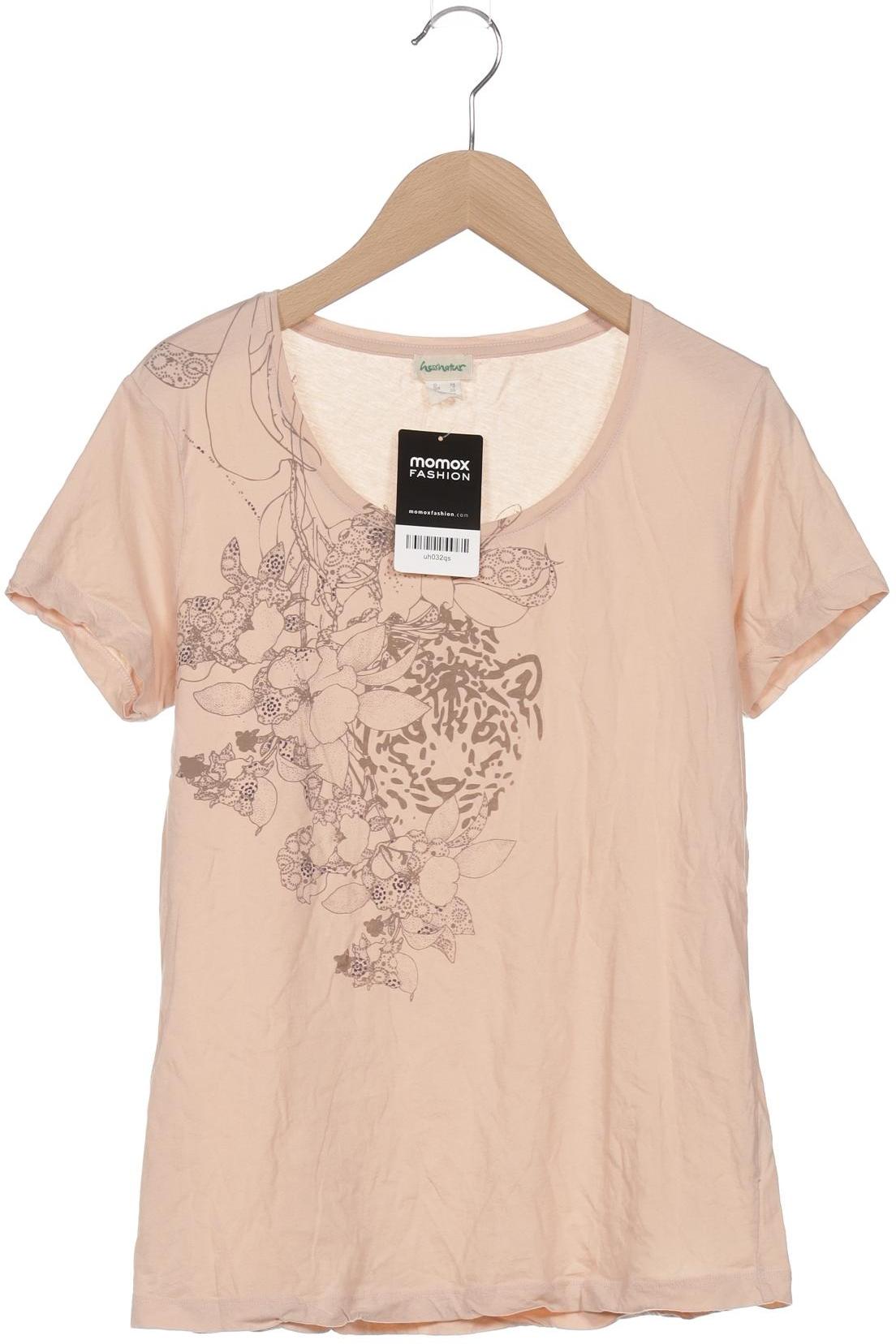 

hessnatur Damen T-Shirt, beige, Gr. 34