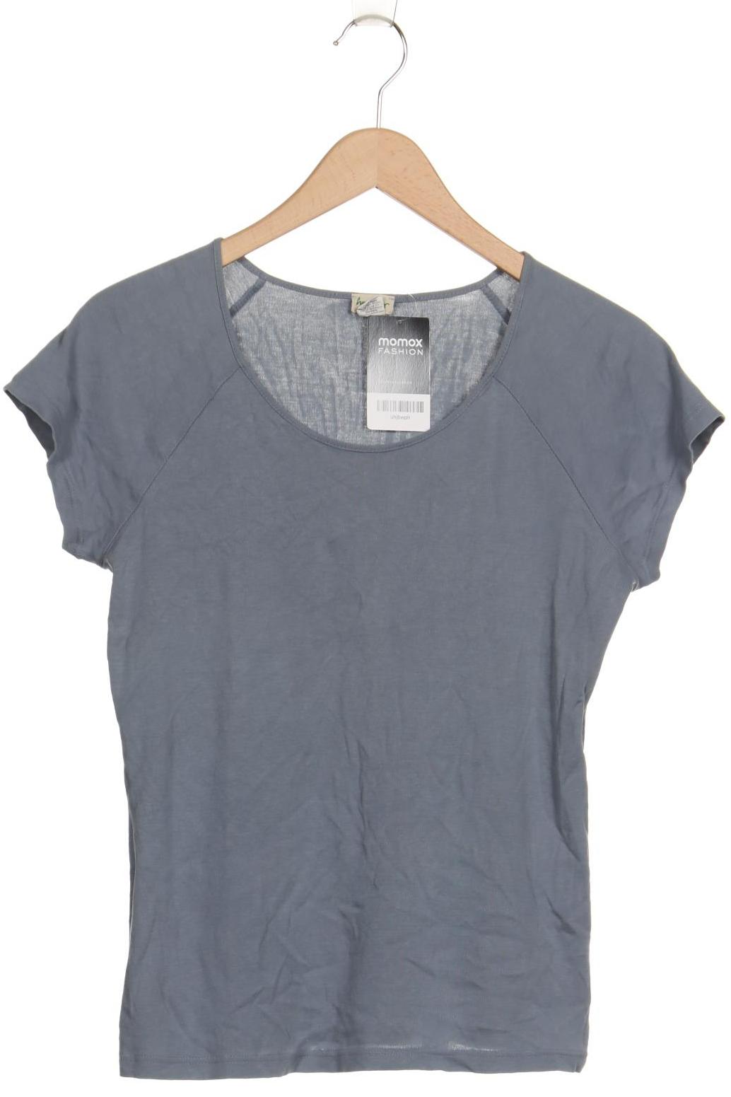 

hessnatur Damen T-Shirt, blau, Gr. 40