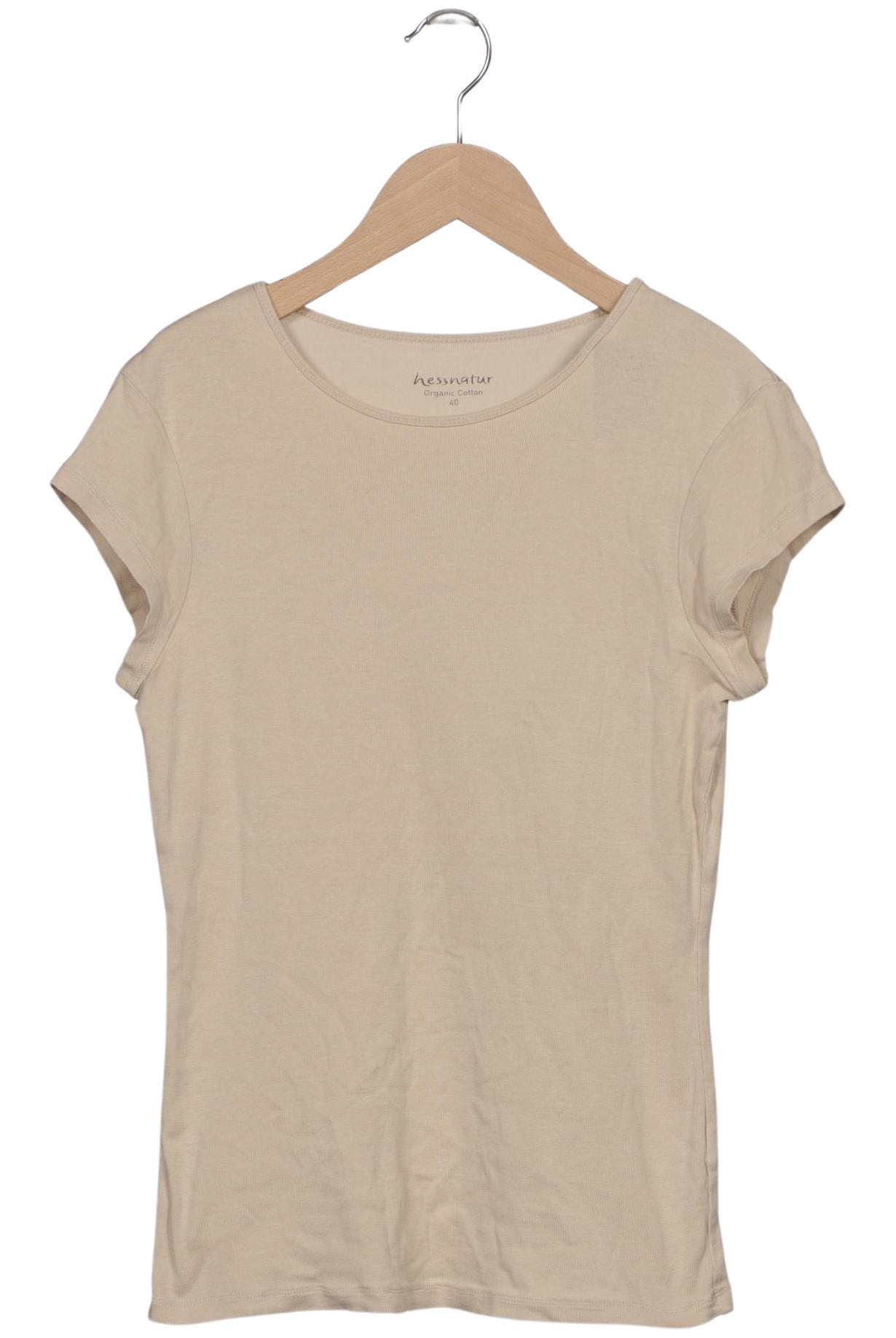 

hessnatur Damen T-Shirt, beige, Gr. 40