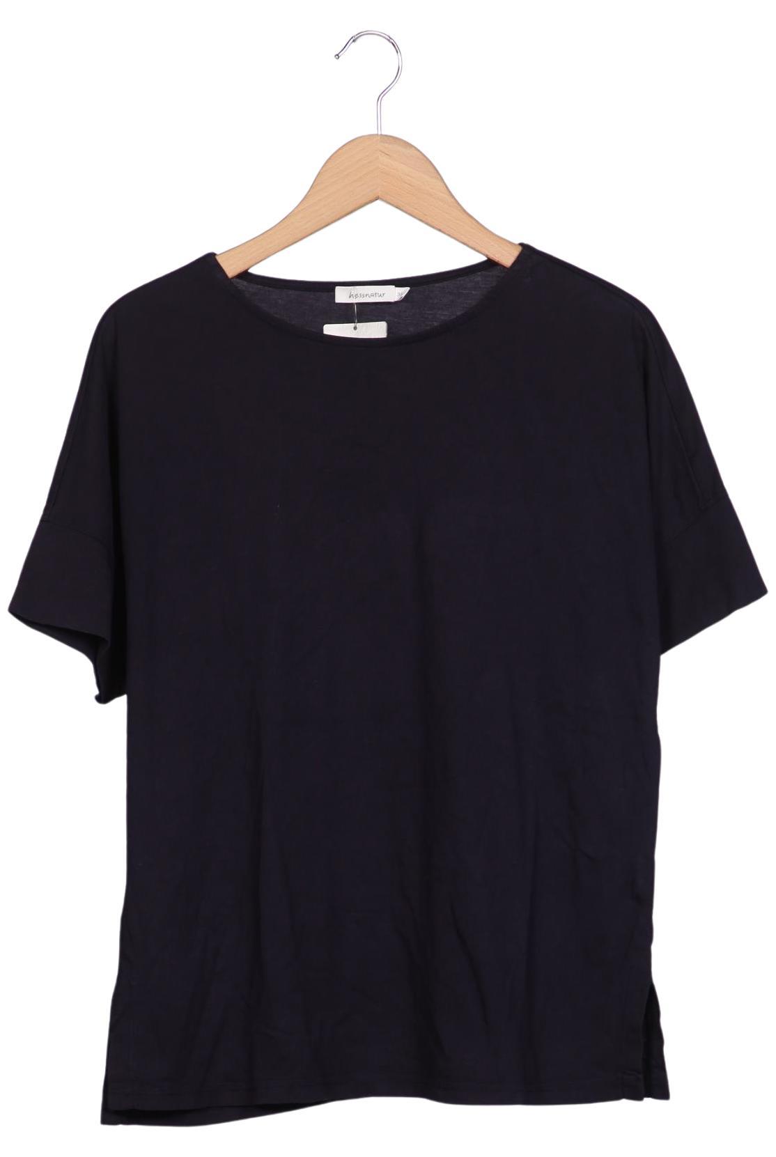 

hessnatur Damen T-Shirt, marineblau, Gr. 38