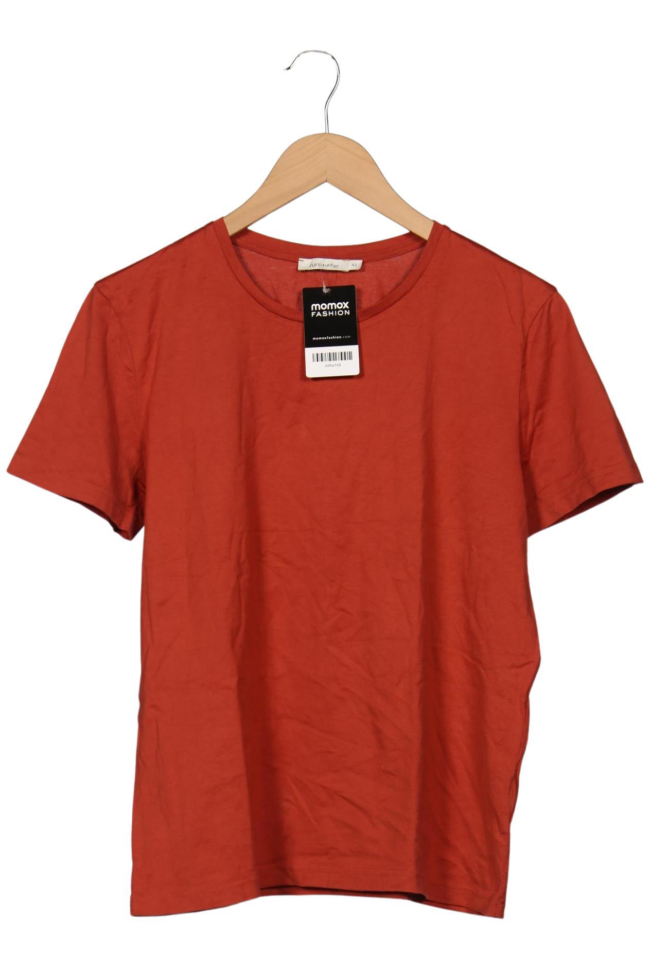 

hessnatur Damen T-Shirt, rot, Gr. 42