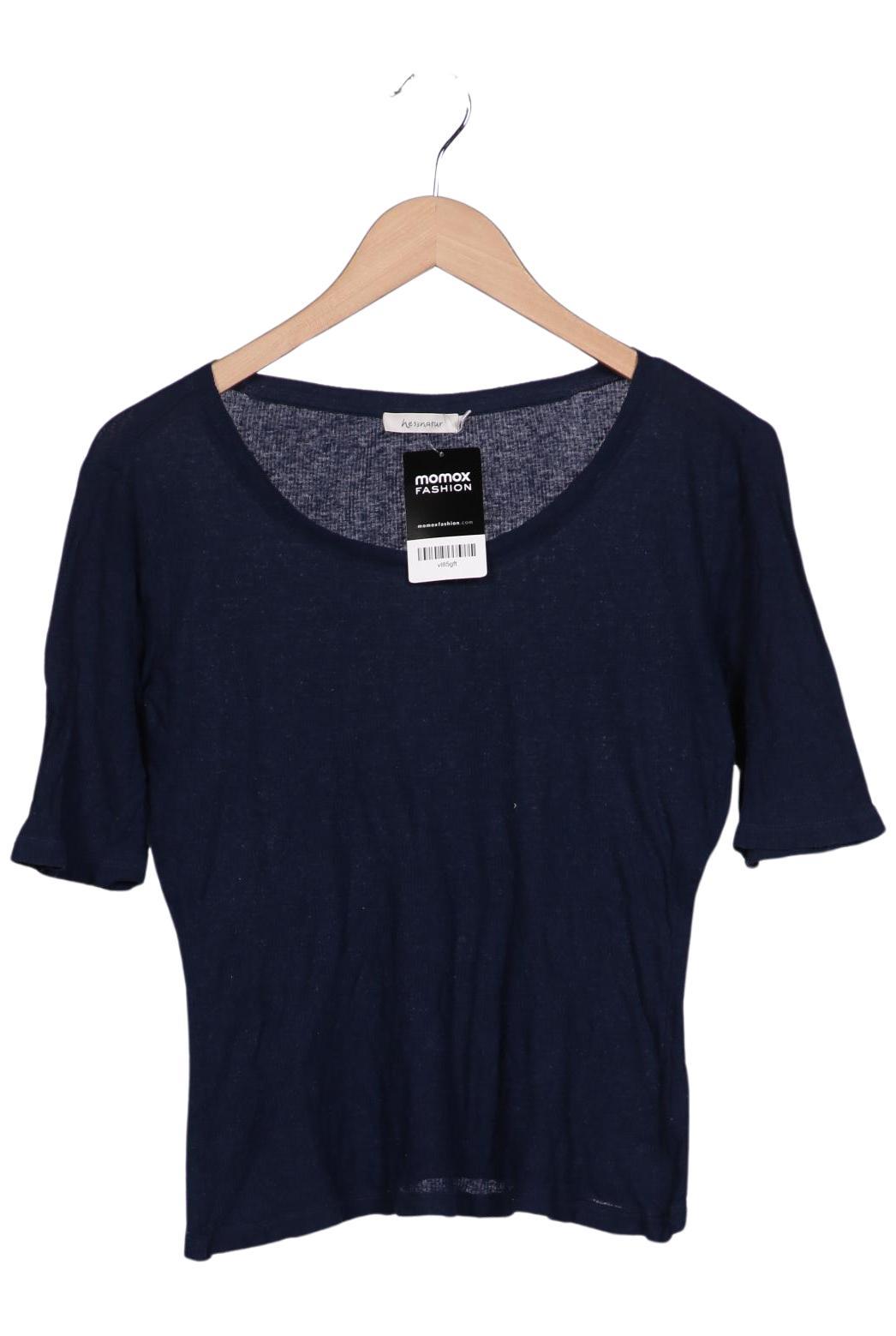

hessnatur Damen T-Shirt, marineblau, Gr. 38