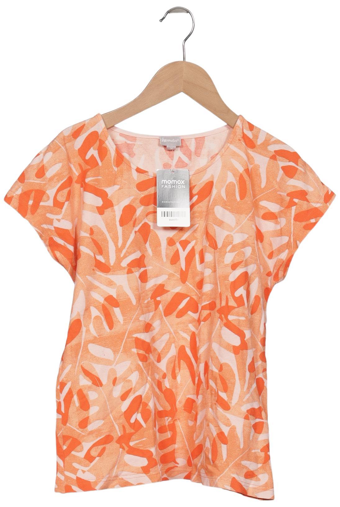 

hessnatur Damen T-Shirt, orange, Gr. 38