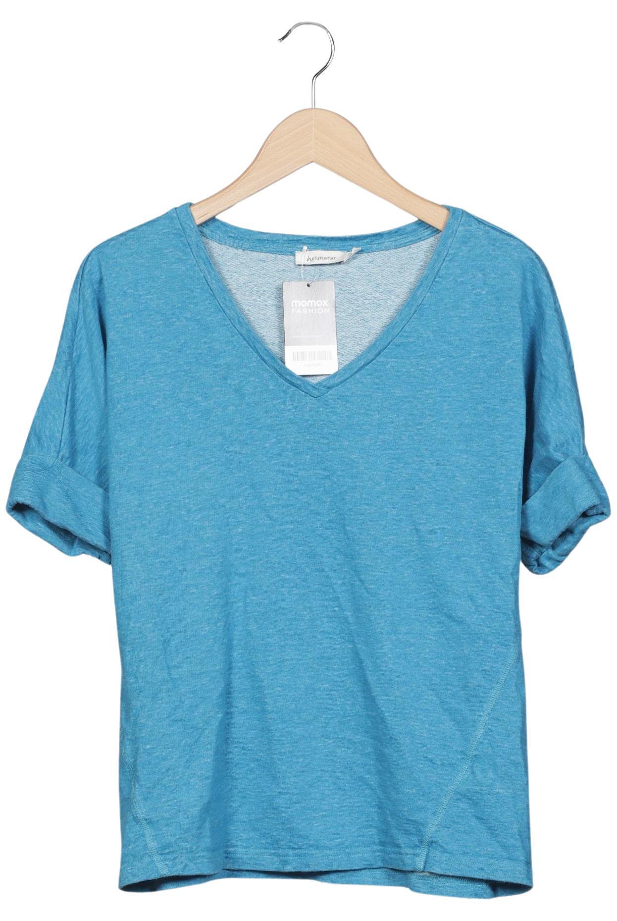

hessnatur Damen T-Shirt, hellblau, Gr. 42