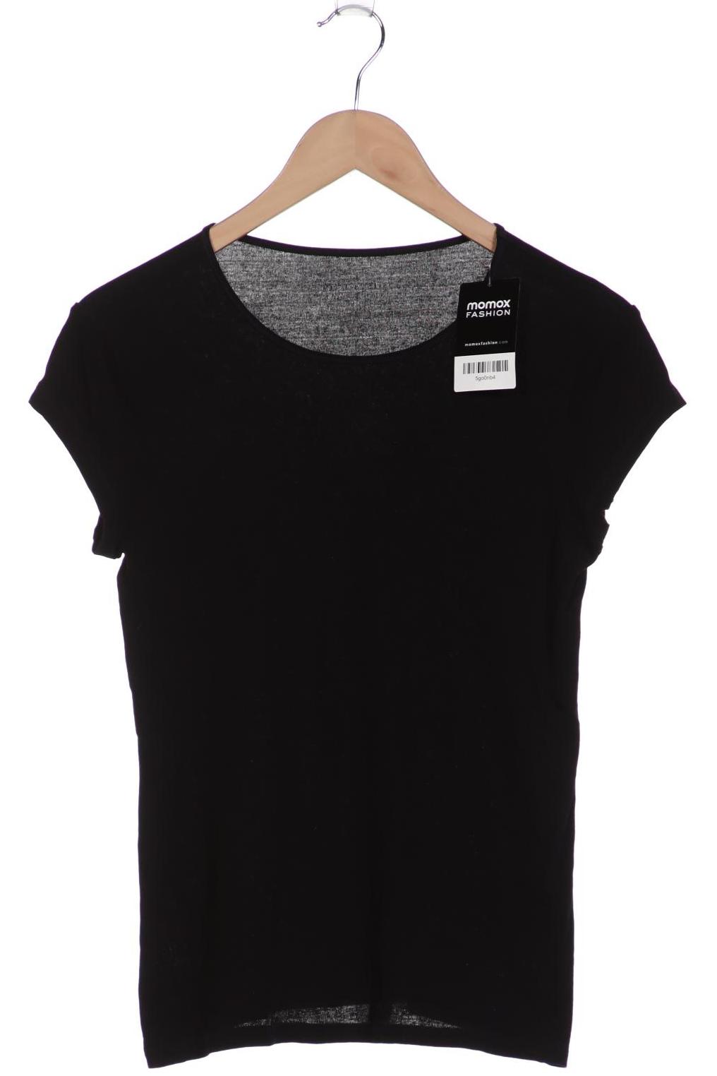 

hessnatur Damen T-Shirt, schwarz, Gr. 36