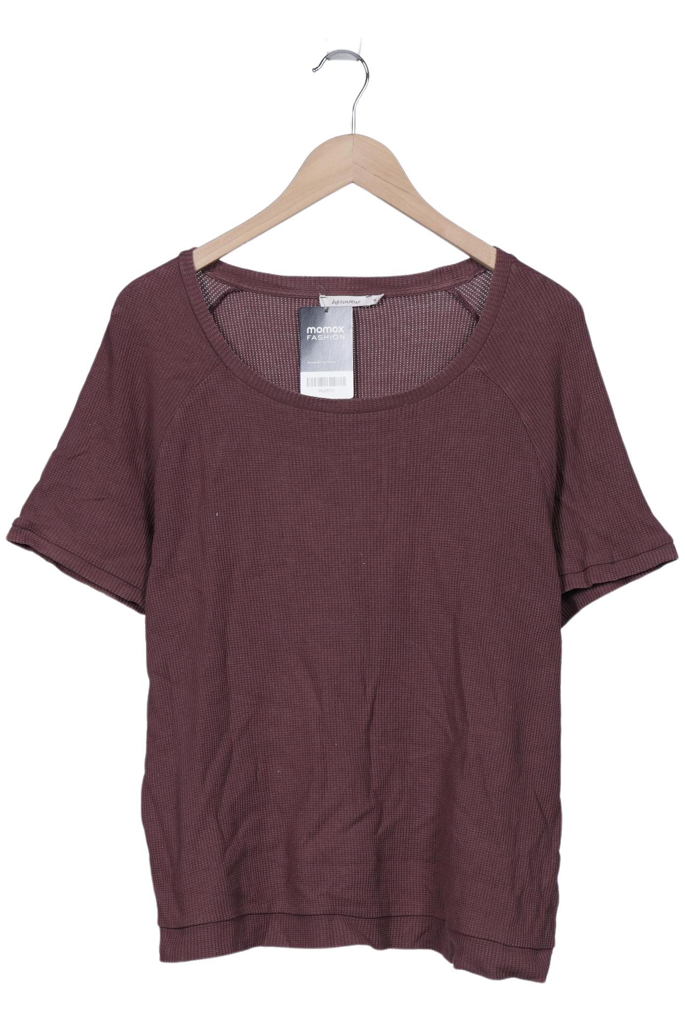 

hessnatur Damen T-Shirt, braun, Gr. 42