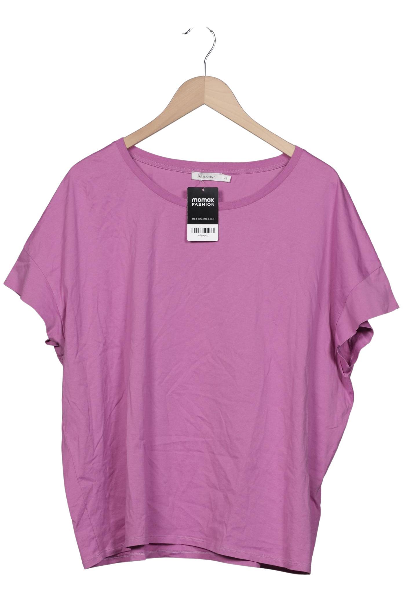 

hessnatur Damen T-Shirt, pink, Gr. 48