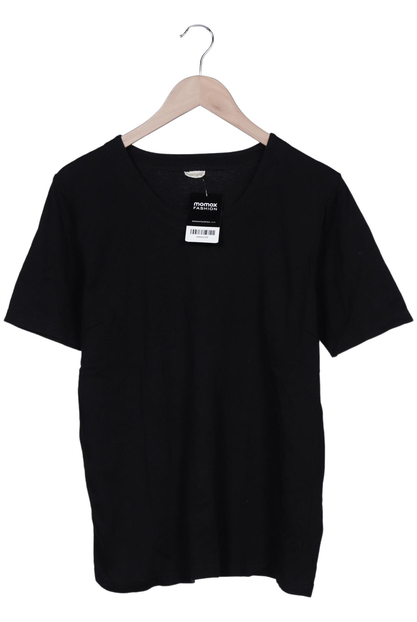 

hessnatur Damen T-Shirt, schwarz, Gr. 40