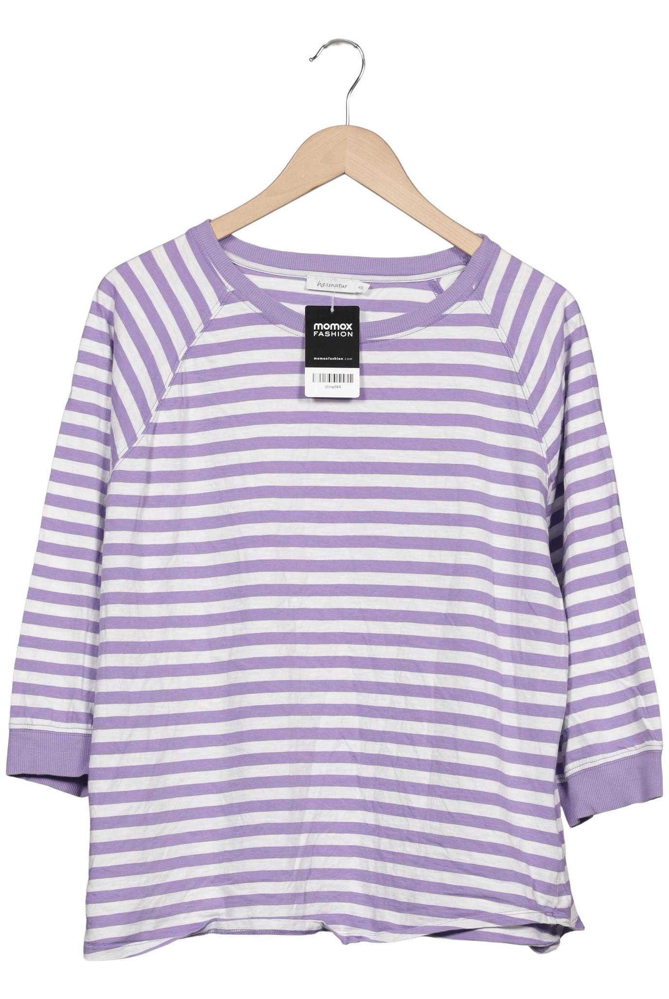 

hessnatur Damen T-Shirt, flieder, Gr. 48