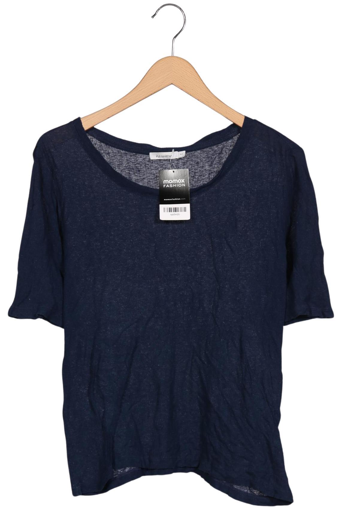 

hessnatur Damen T-Shirt, marineblau, Gr. 42