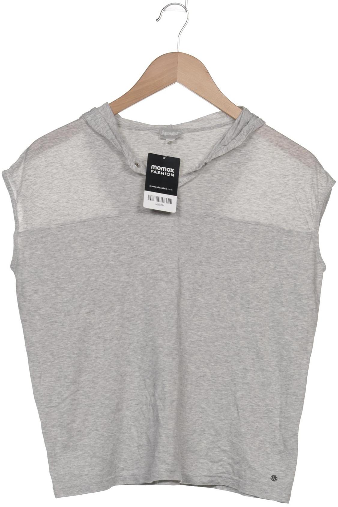 

hessnatur Damen T-Shirt, grau, Gr. 36