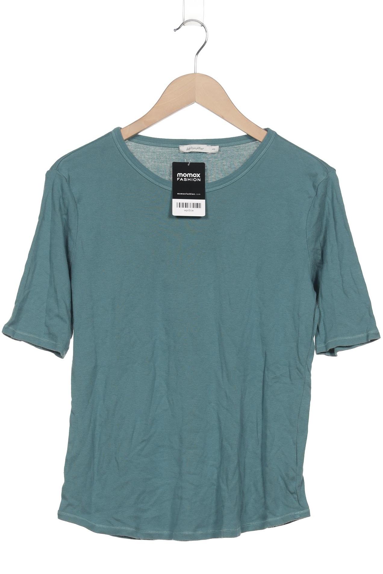 

hessnatur Damen T-Shirt, türkis, Gr. 46
