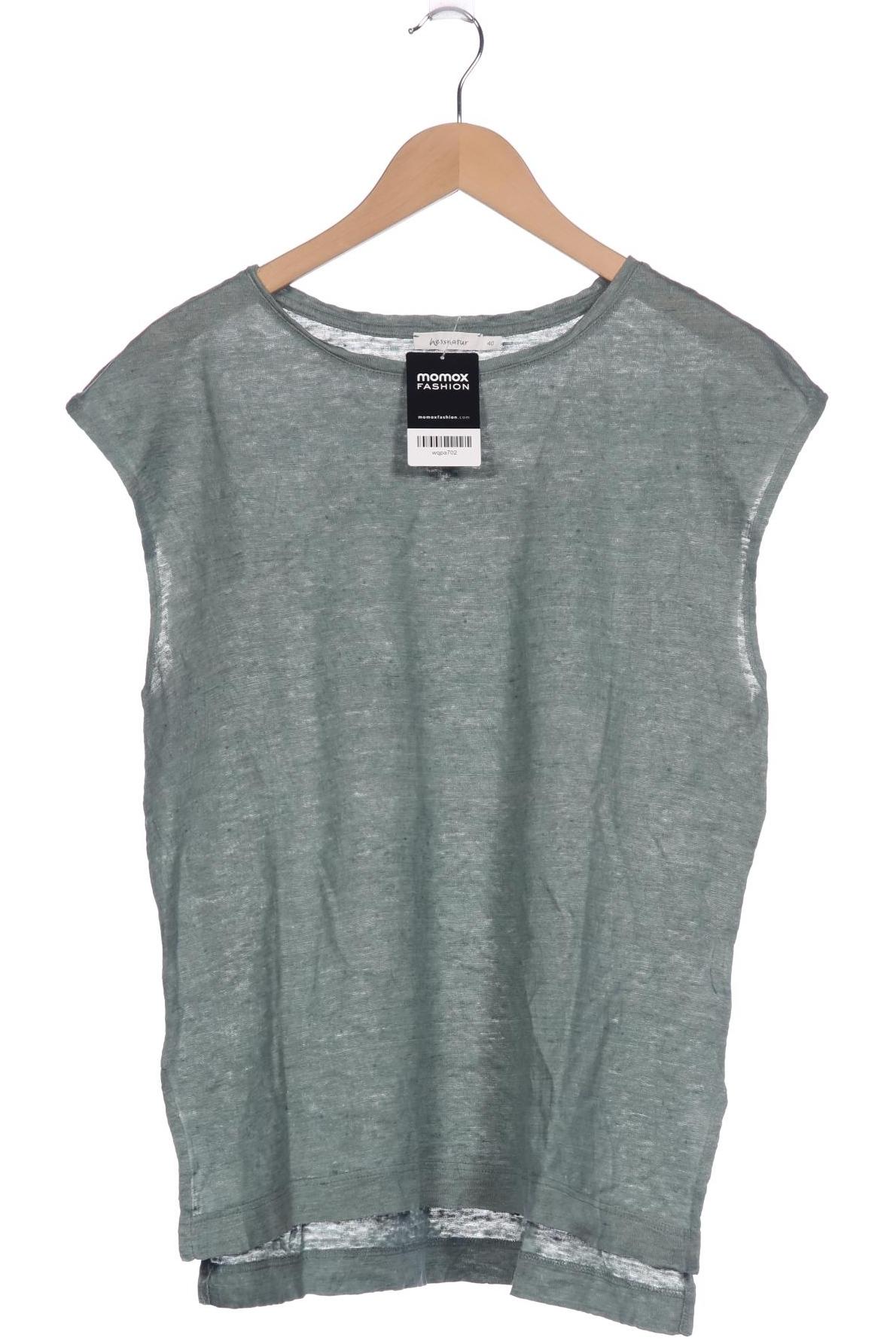 

hessnatur Damen T-Shirt, grün, Gr. 40