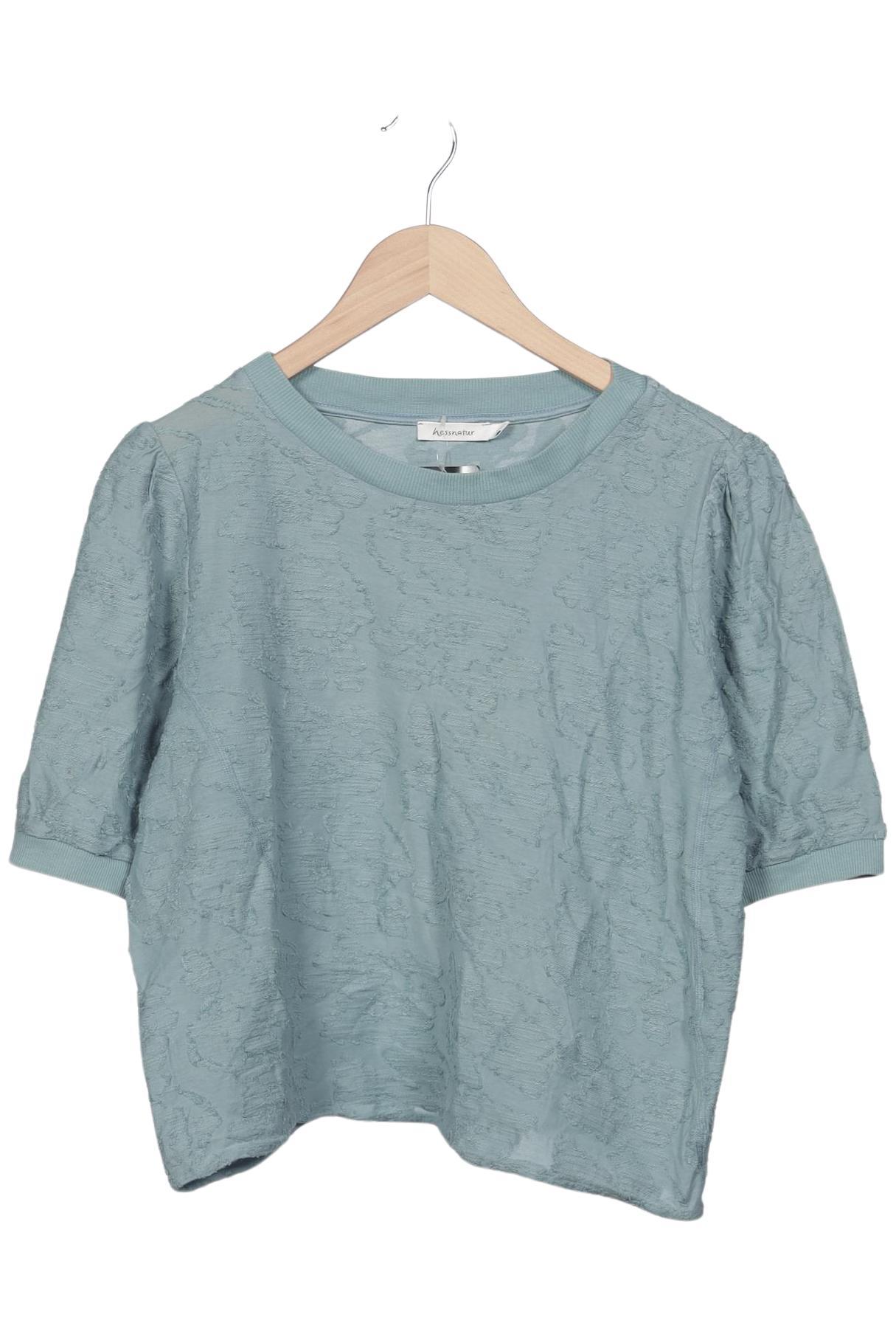 

hessnatur Damen T-Shirt, hellblau, Gr. 42
